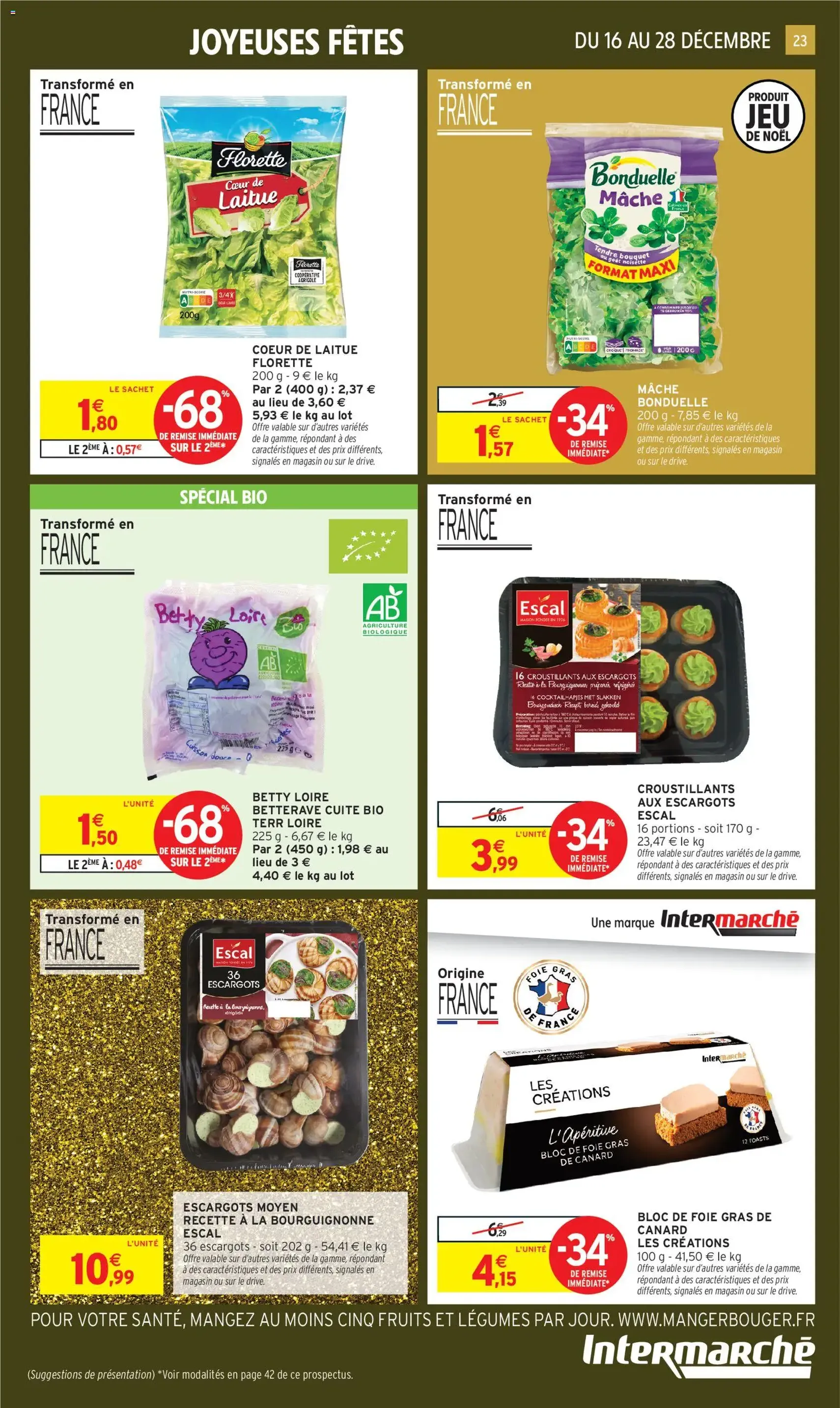 Intermarché catalogue semaine 51 - brochure valable à partir du 16/12/2025, page 23 sur 48
