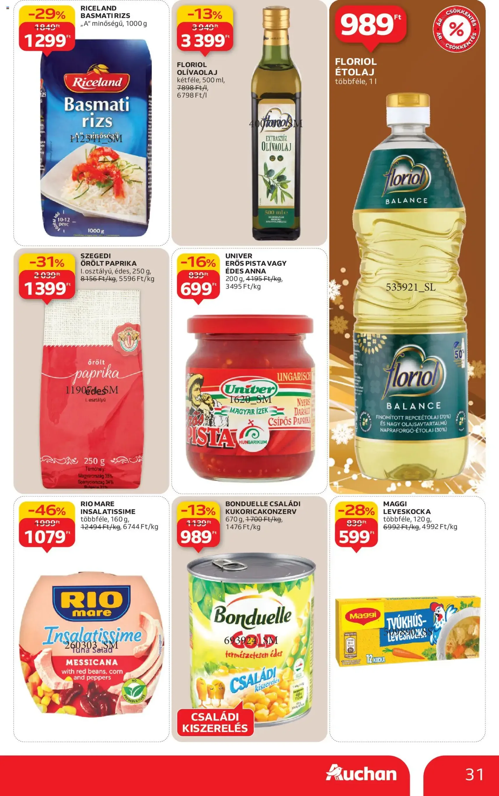 Auchan Akciós újság - 2025.12.18. érvényes szórólap 31 oldal 60 oldalból