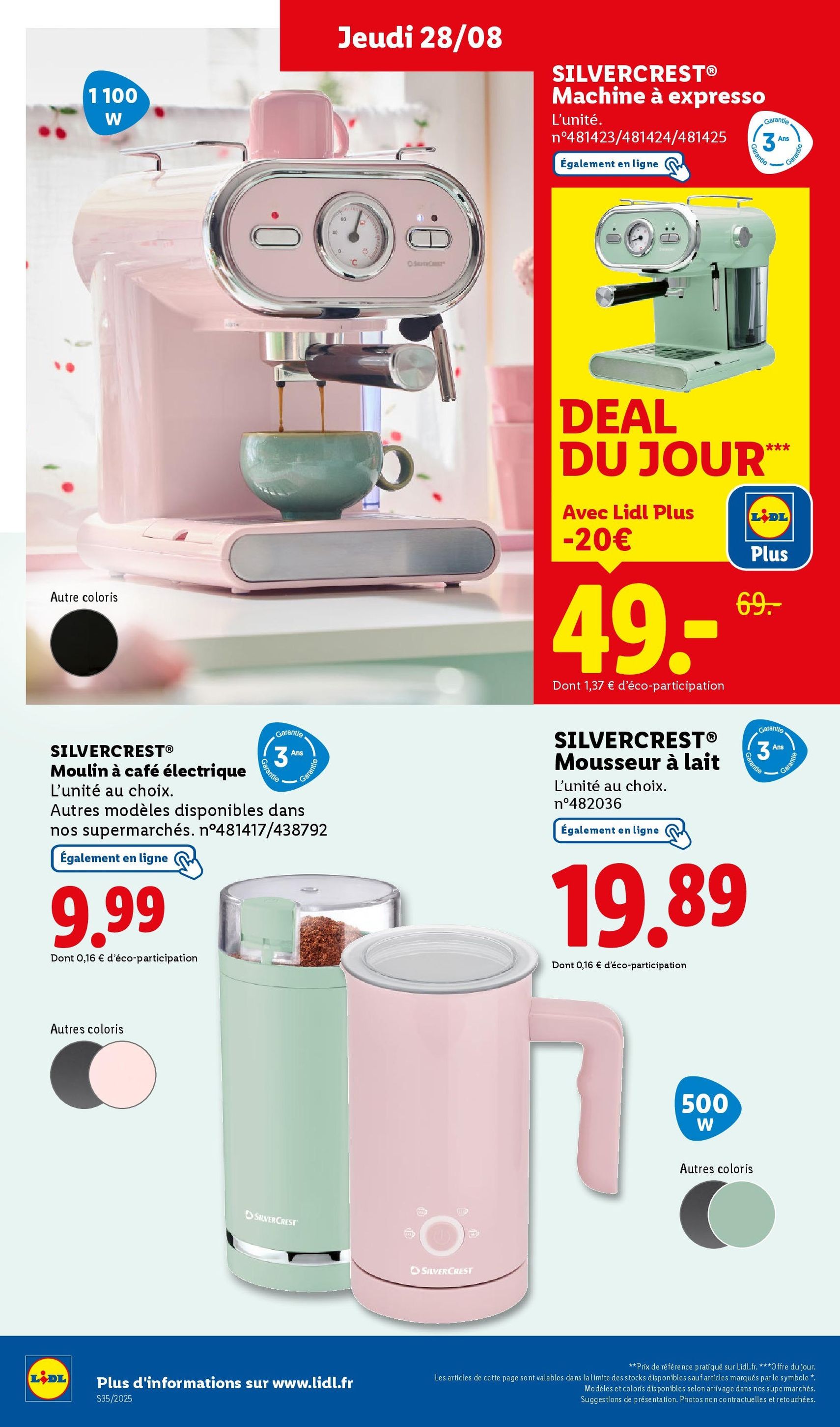 LIDL catalogue semaine 35 - brochure valable à partir du 28/08/2025, page 43 sur 73 LIDL catalogue semaine 35 - brochure valable à partir du 28/08/2025, page 43 sur 73
