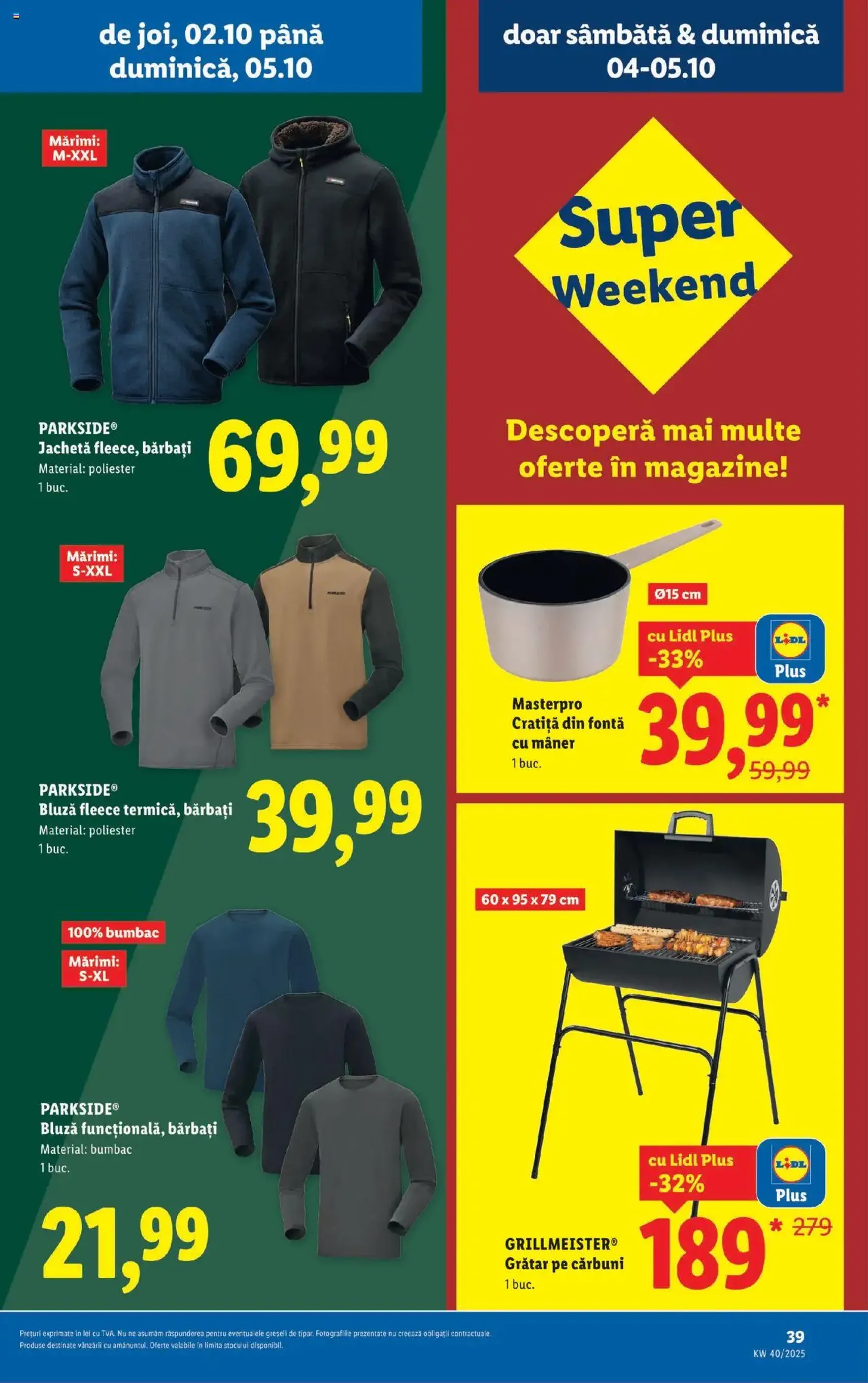 Catalog Lidl - cataloage valabile începând cu 29.09.2025 pagina 39 din 40