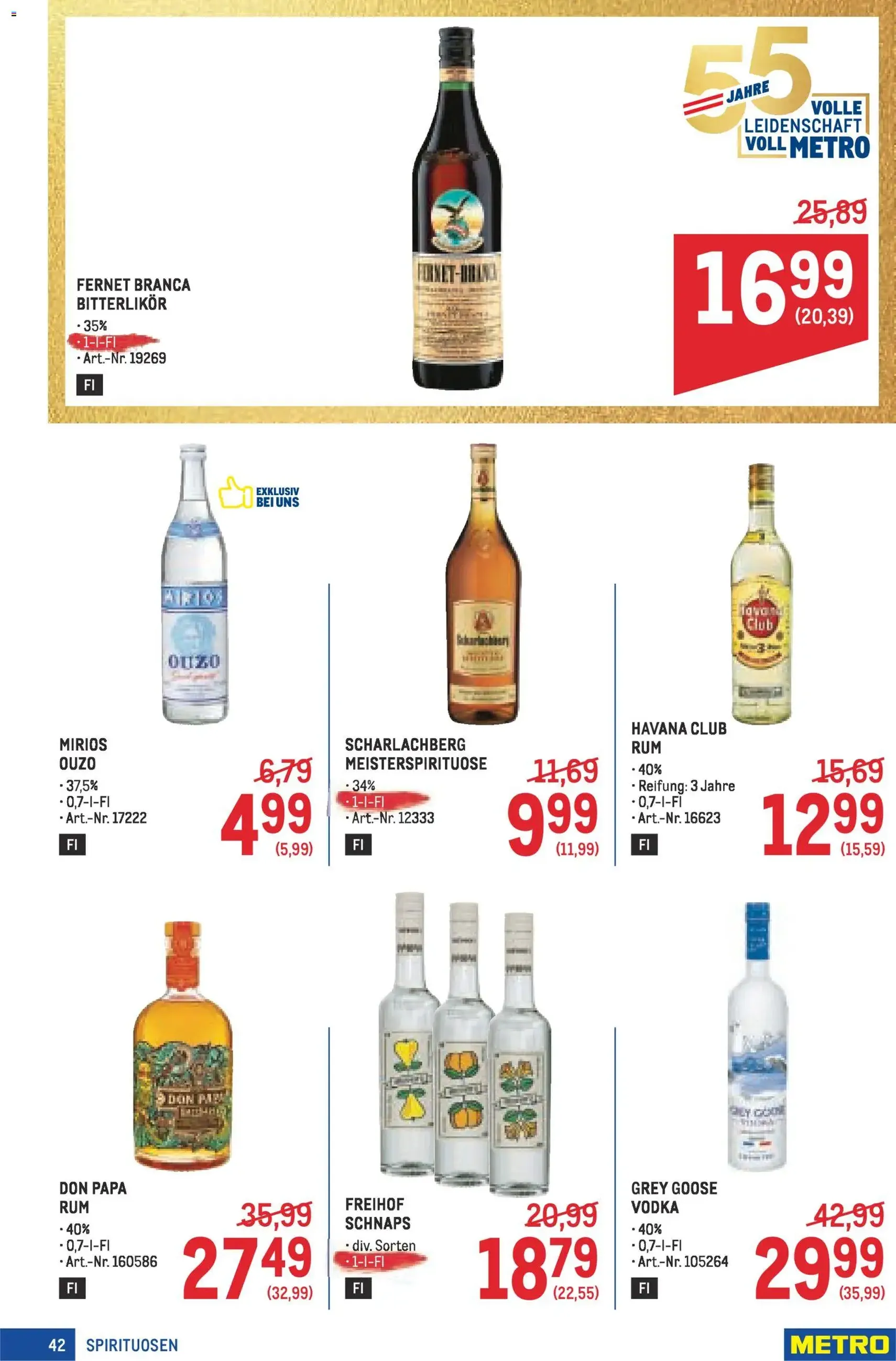 Metro angebote Profi - Gültiger Prospekt ab 19.02.2026, Seite 42 von insgesamt 64