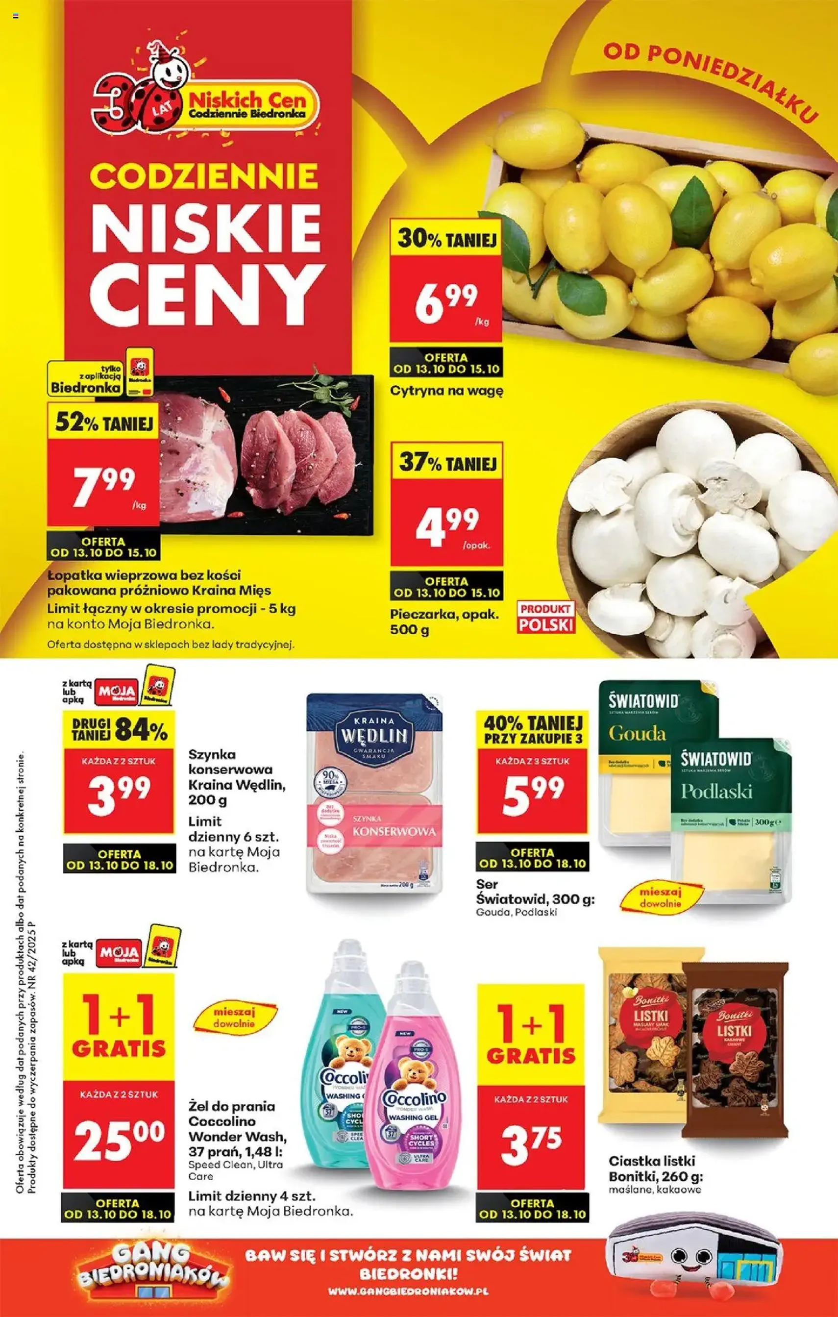 Biedronka gazetka - ważny gazetka od 13.10.2025 strona 1 z 90