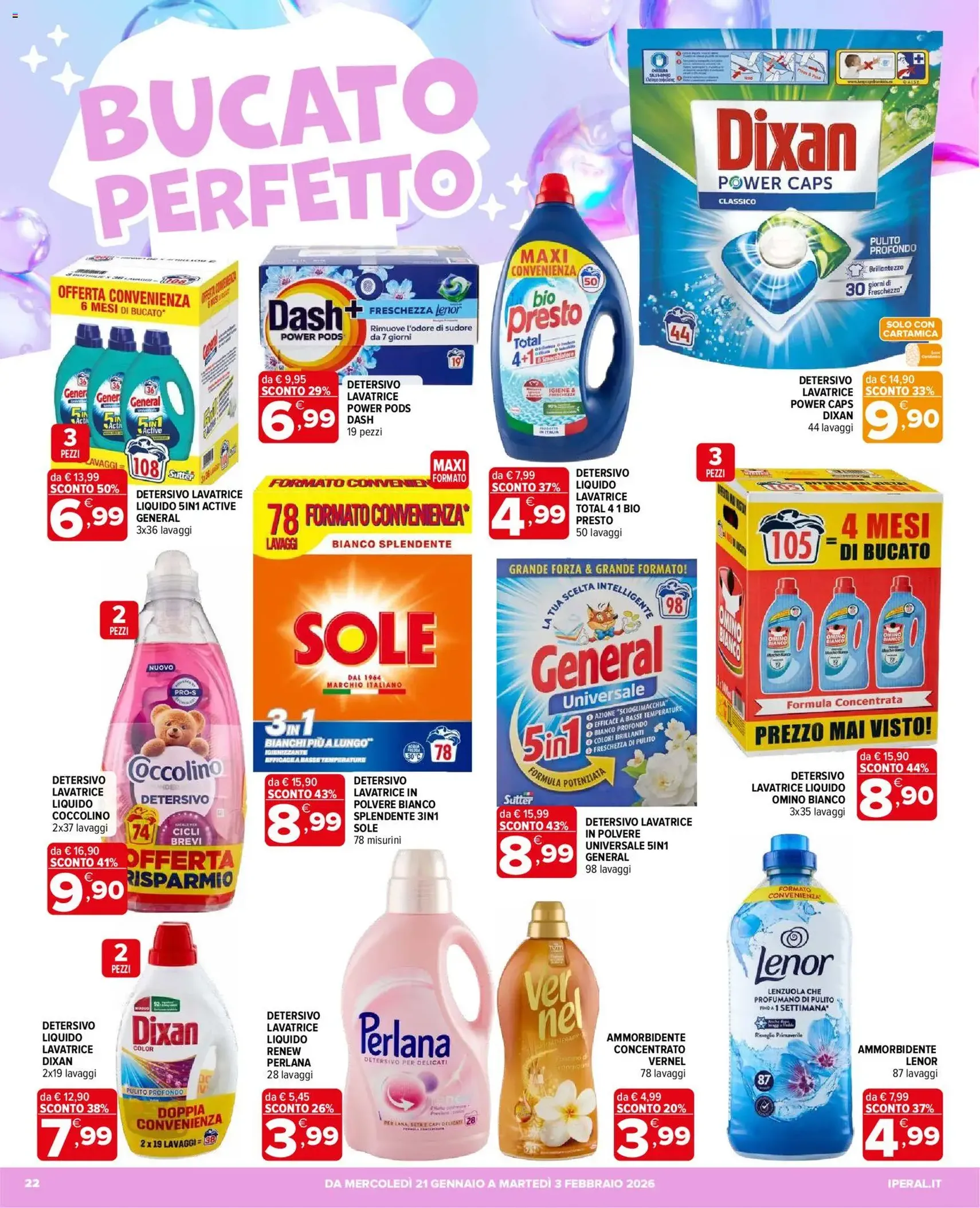 Volantino Iperal - volantino valido dal 21/01/2026 pagina 22 di 25