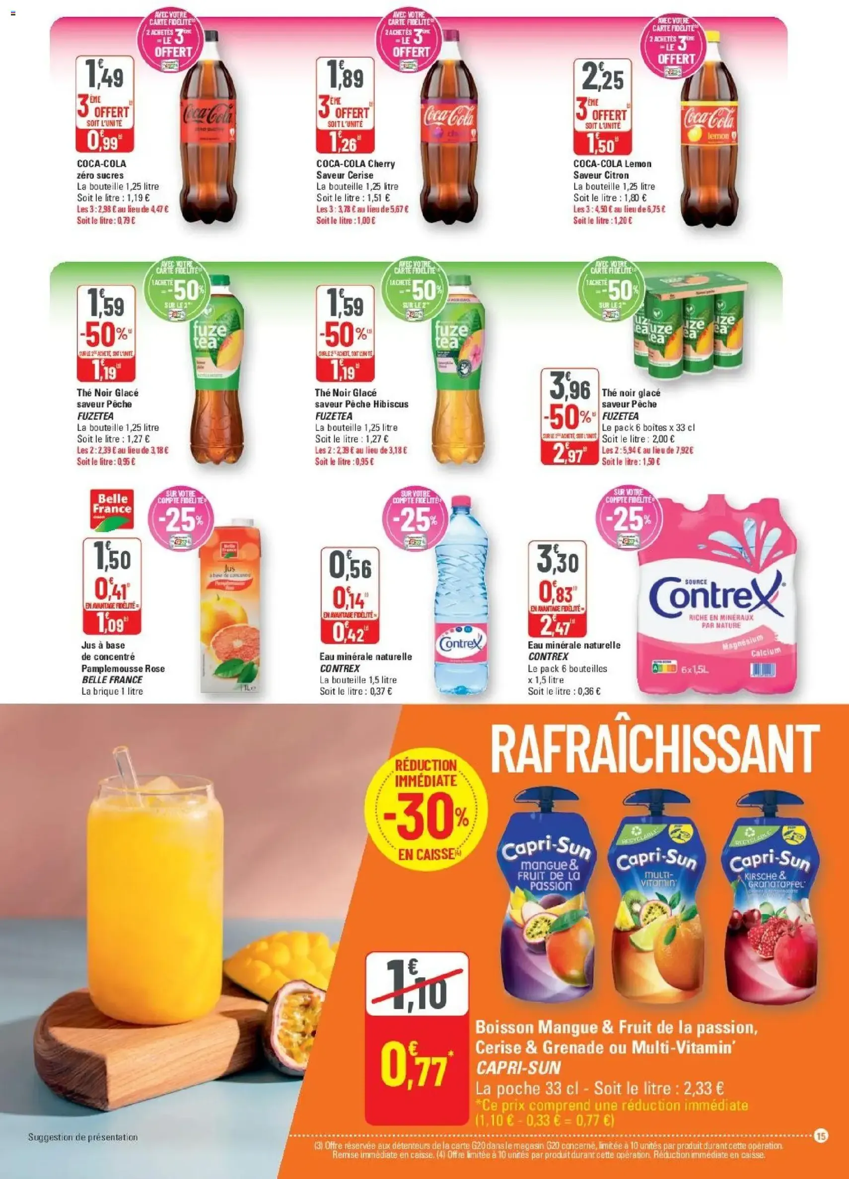 G20 Supermarchés catalogue - brochure valable à partir du 22/04/2026, page 15 sur 20