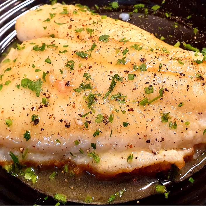 Filetti di sgombro alla mugnaia