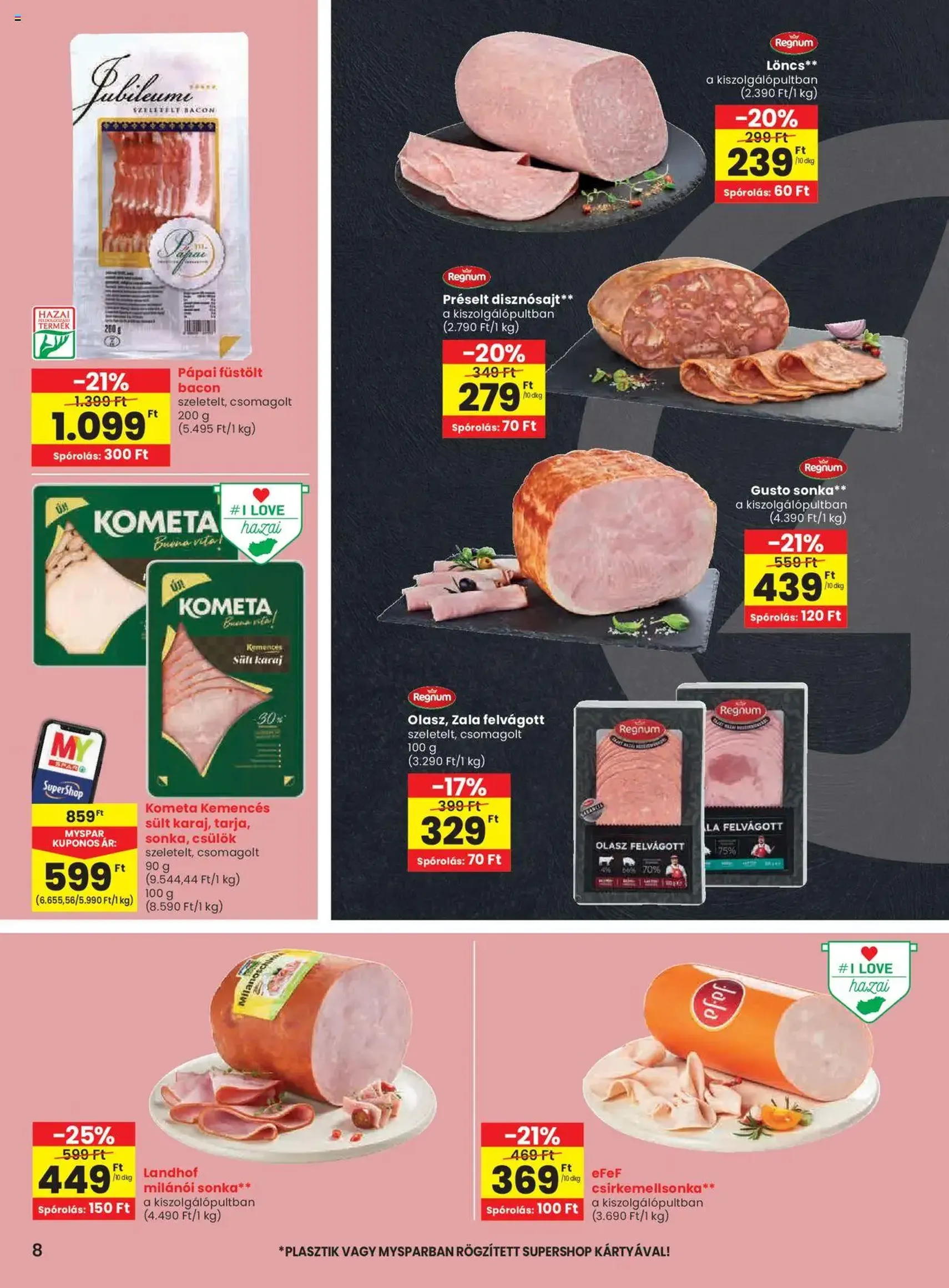 Spar Akciós újság - 2025.09.04. érvényes szórólap 8 oldal 16 oldalból Spar Akciós újság - 2025.09.04. érvényes szórólap 8 oldal 16 oldalból