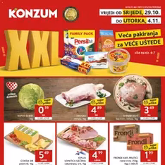 Konzum HR Akciós újság - szórólap előnézete érvényes 2025.10.29. -tól Konzum HR Akciós újság - szórólap előnézete érvényes 2025.10.29. -tól