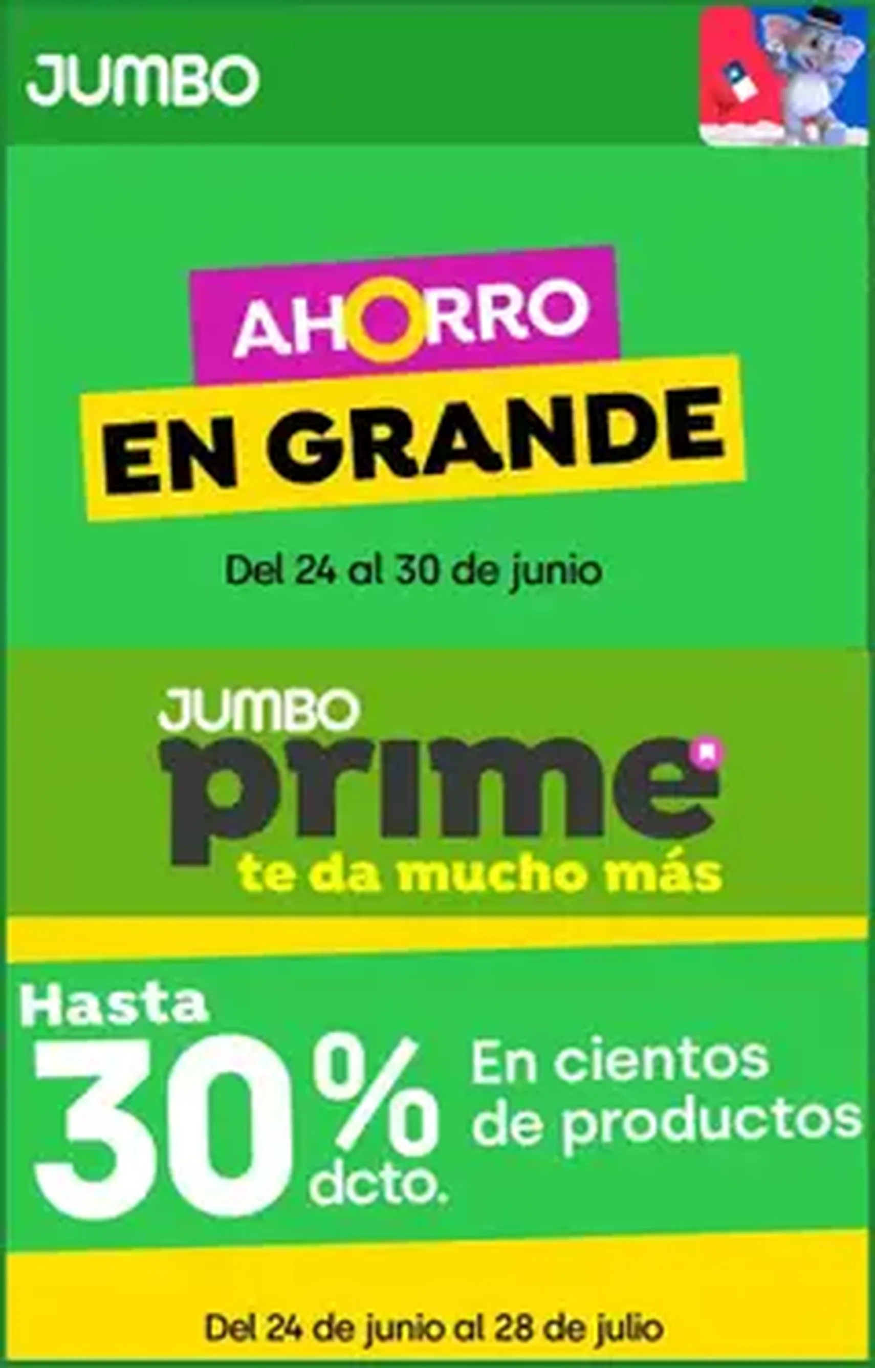 Jumbo ofertas - folleto válido desde 23.06.2025 página 1 de 1