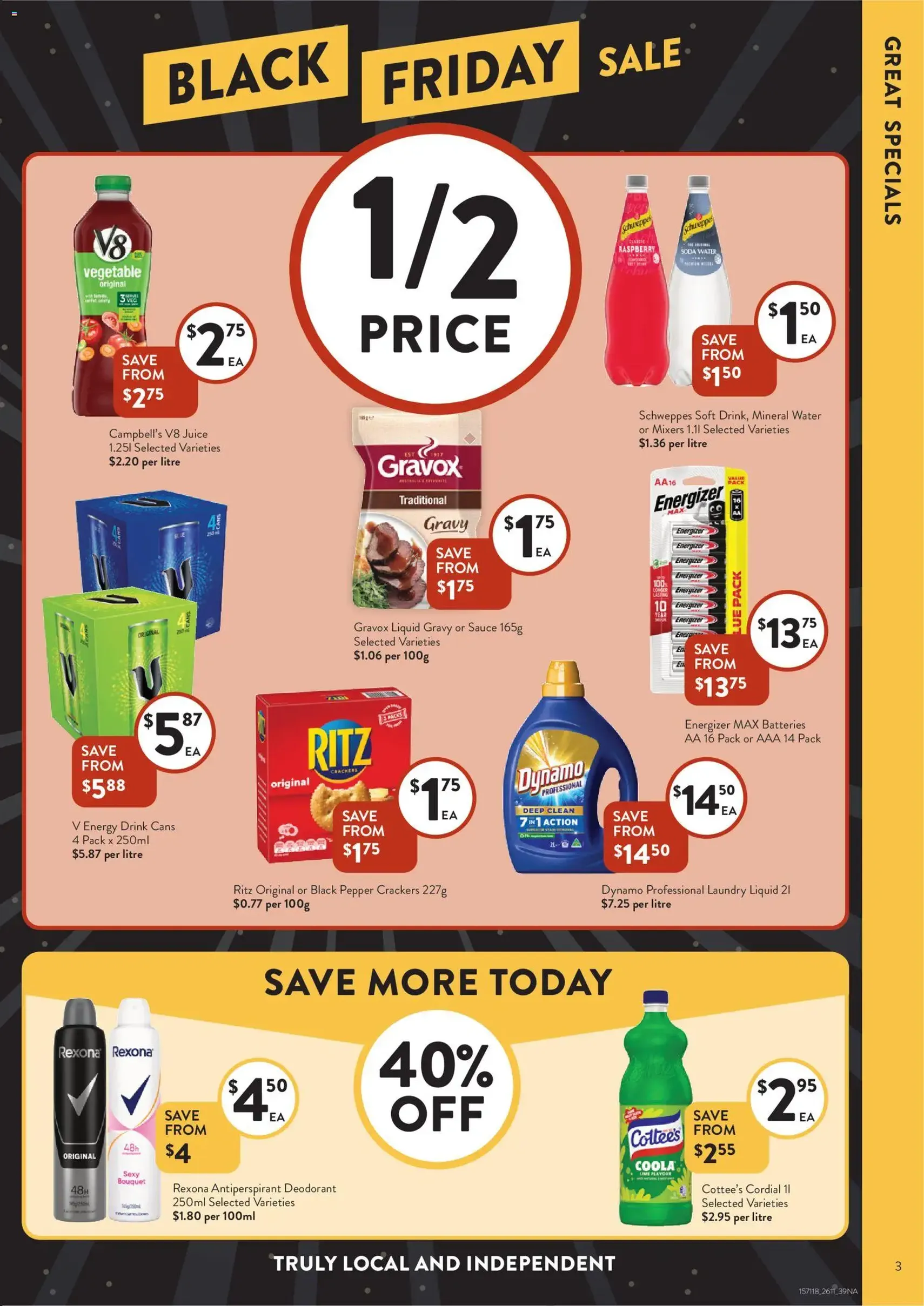 Foodworks Black Friday - valid flyer from 26/11/2025, page 3 of 39