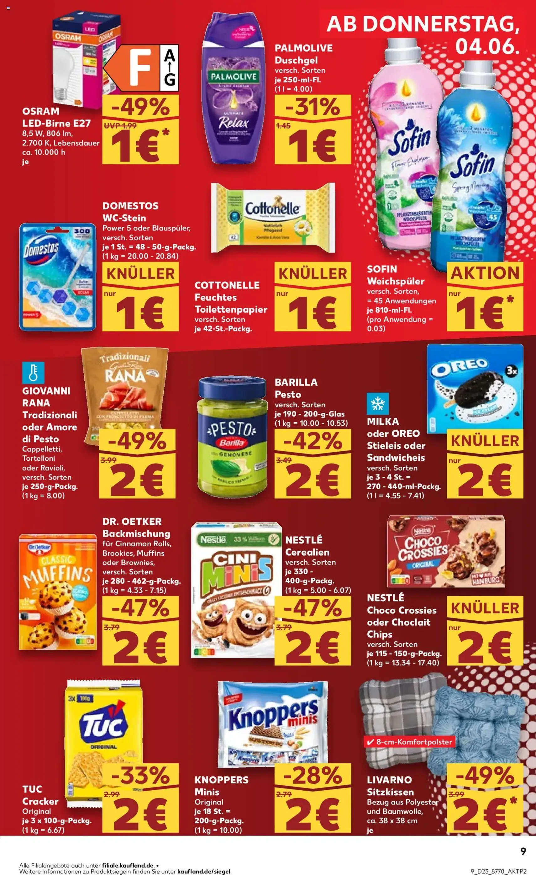 Kaufland Prospekt - Gültiger Prospekt ab 04.06.2026, Seite 9 von insgesamt 62