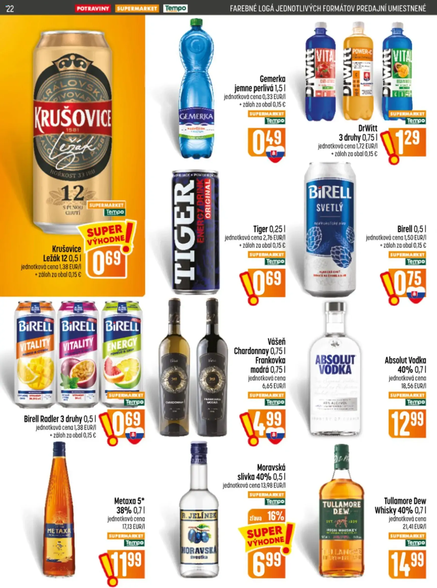 COOP Jednota leták - platný leták od 17.09.2026 strana 22 z 28