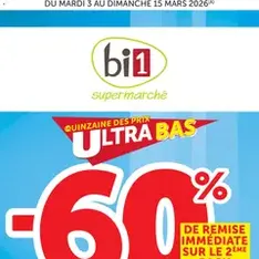 Bi1 catalogue - Prévisualisation du catalogue valable à partir du 03/03/2026