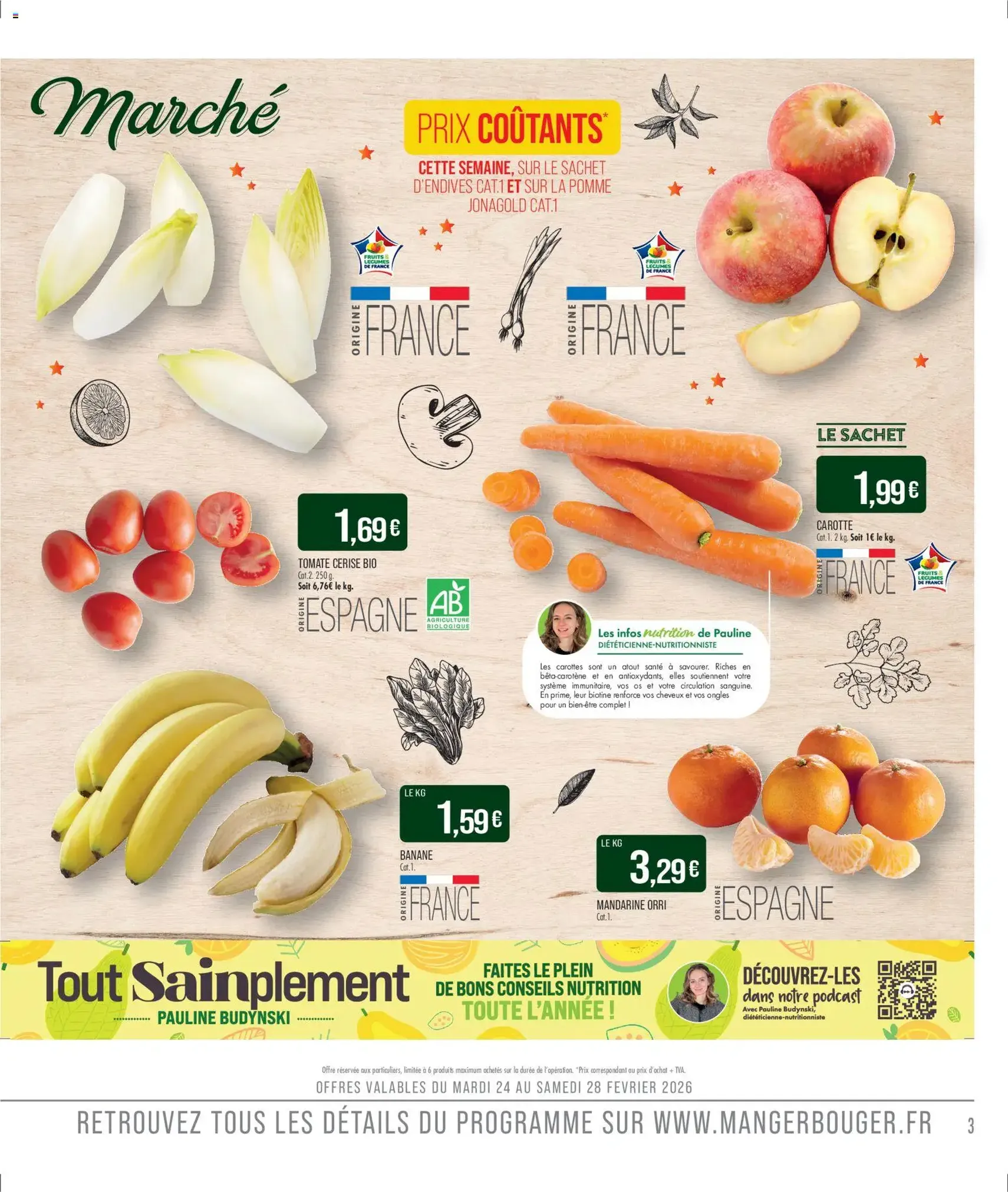 Match Supermarché catalogue - brochure valable à partir du 24/02/2026, page 5 sur 26