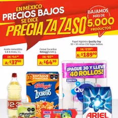 Vista previa del folleto Soriana - Preciazazaso Híper: Ags, Col, Gto, Jal, Mich válido desde 01/08/2025