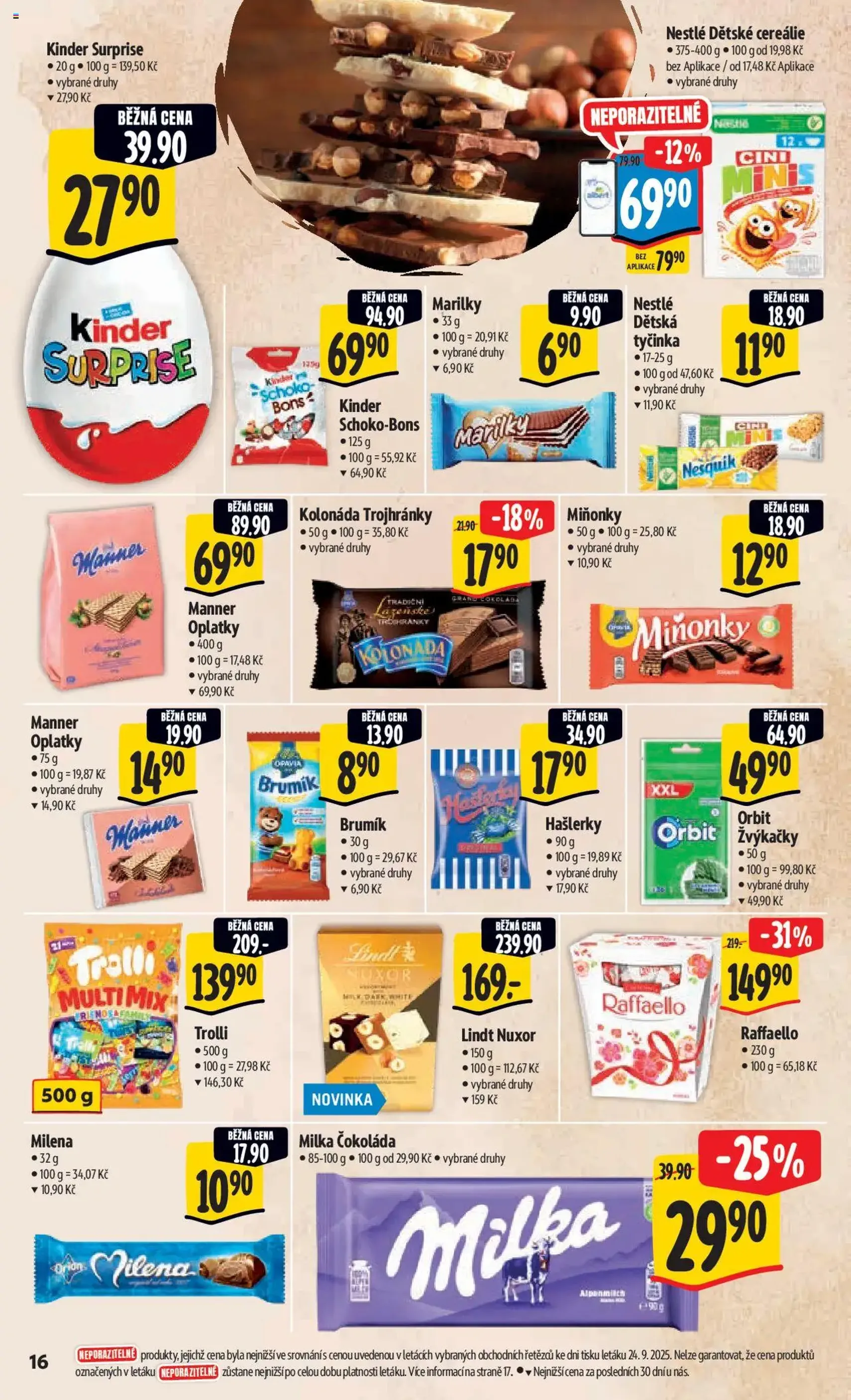 Albert leták - Hypermarket - platný leták od 01.10.2025 strana 25 z 53