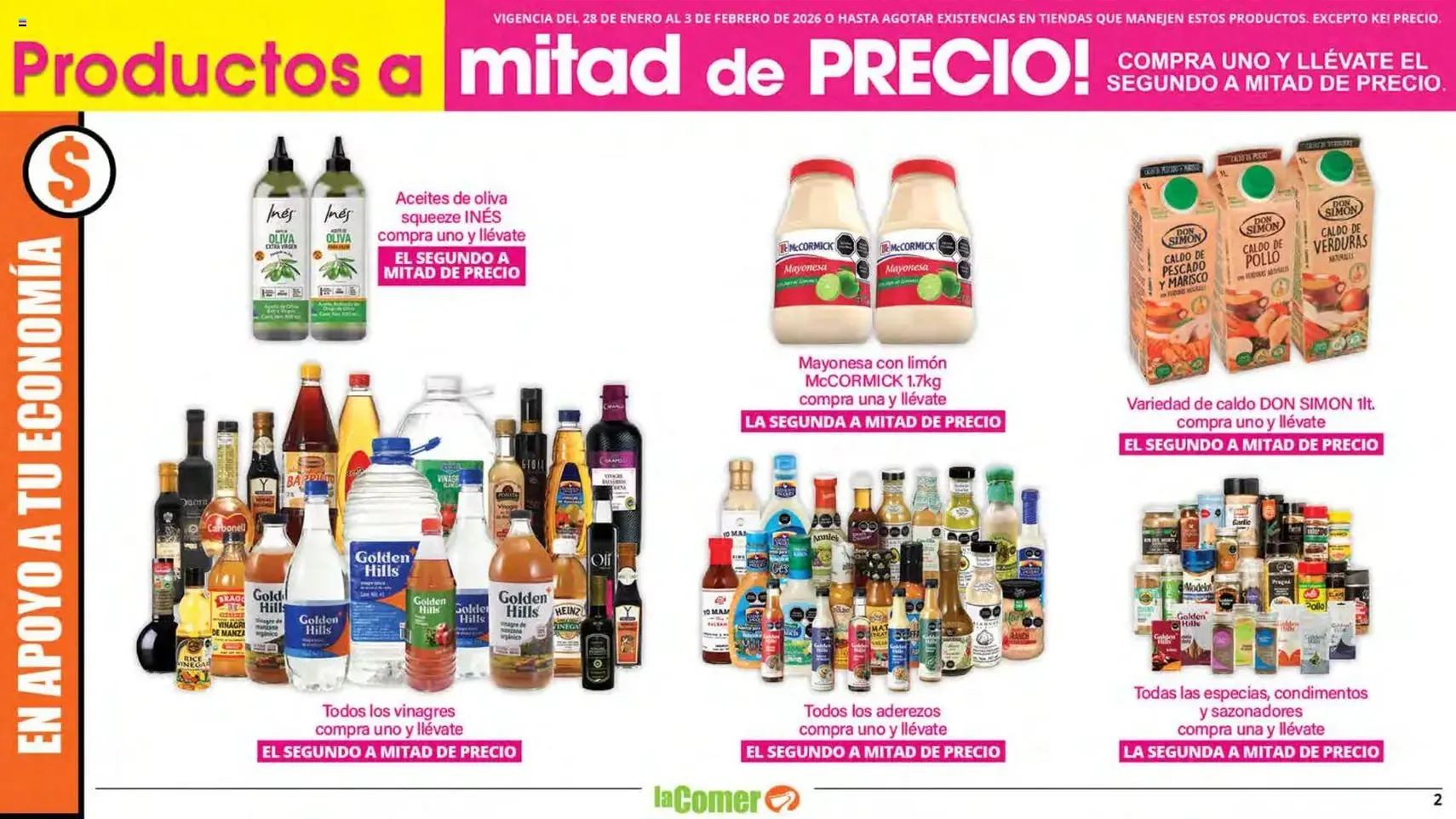 La Comer folleto - folleto válido desde 28/01/2026 página 2 de 27