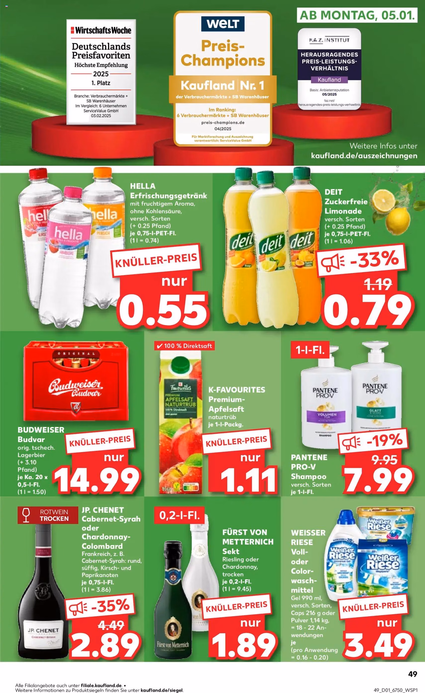 Kaufland Prospekt - Gültiger Prospekt ab 02.01.2026, Seite 49 von insgesamt 59
