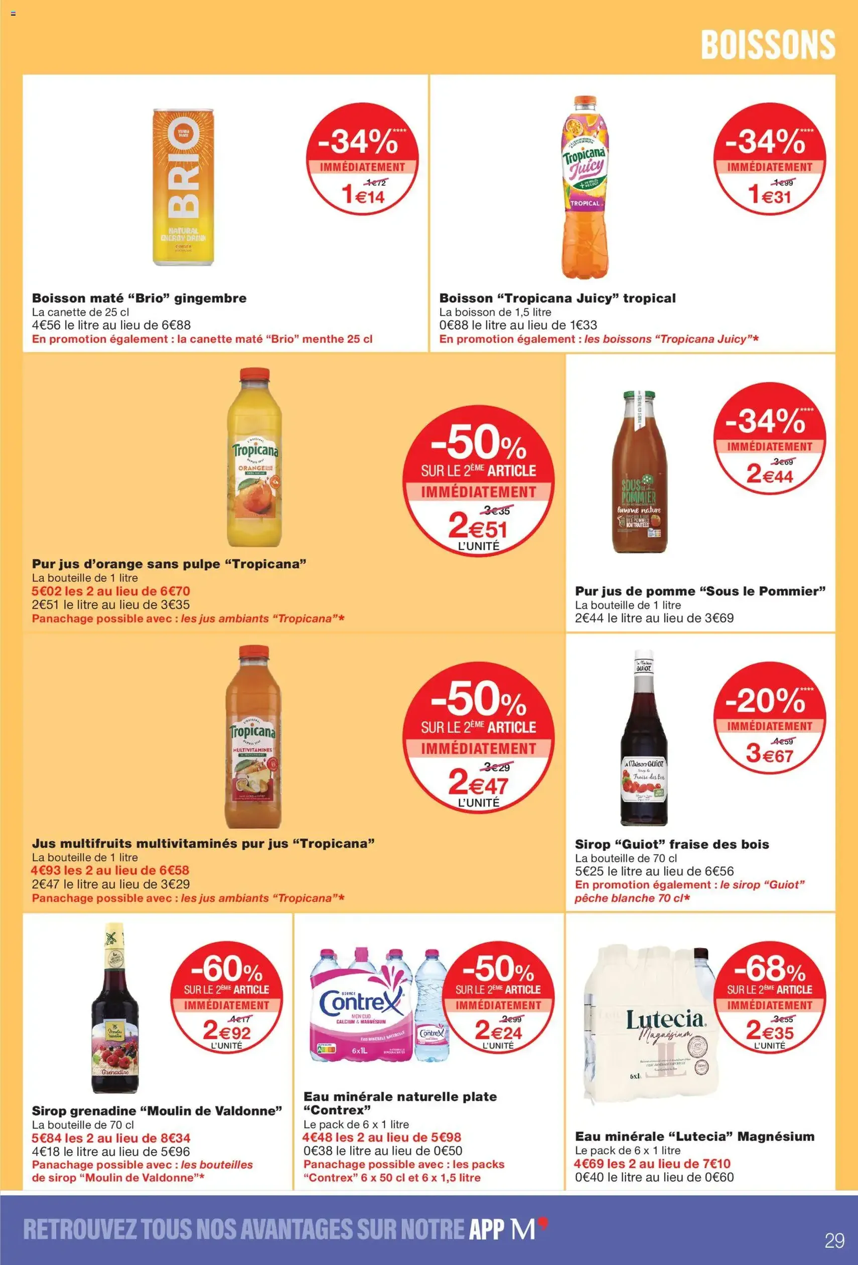 Monoprix catalogue - brochure valable à partir du 25/08/2026, page 29 sur 85