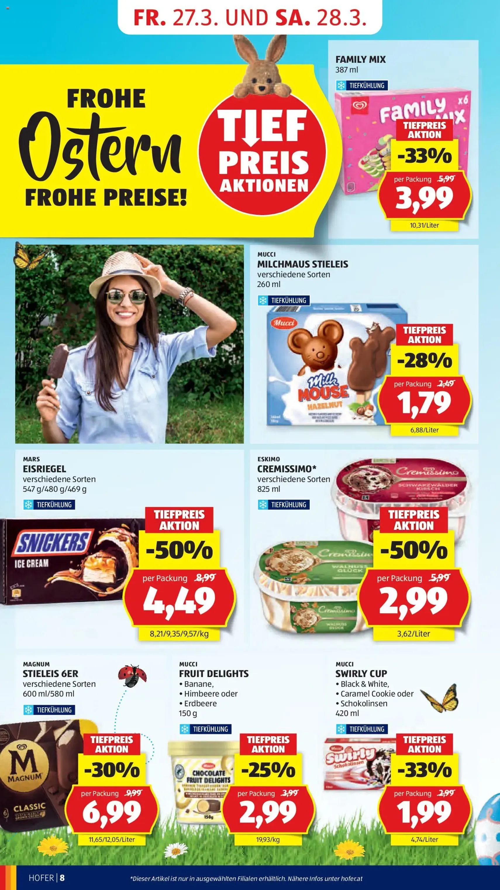 Hofer Flugblatt - Gültiger Prospekt ab 27.03.2026, Seite 12 von insgesamt 46