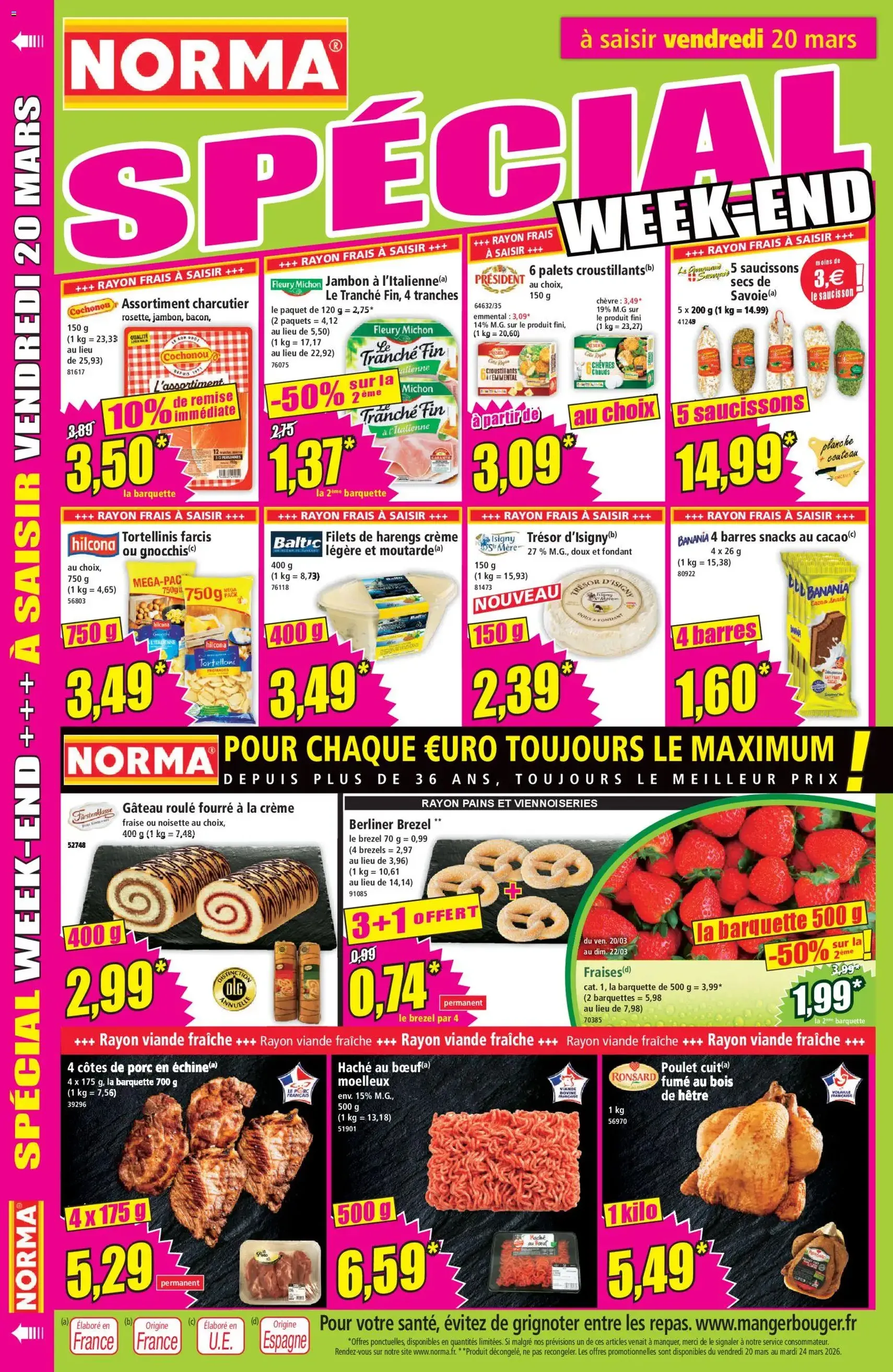Norma catalogue - brochure valable à partir du 18/03/2026, page 14 sur 14
