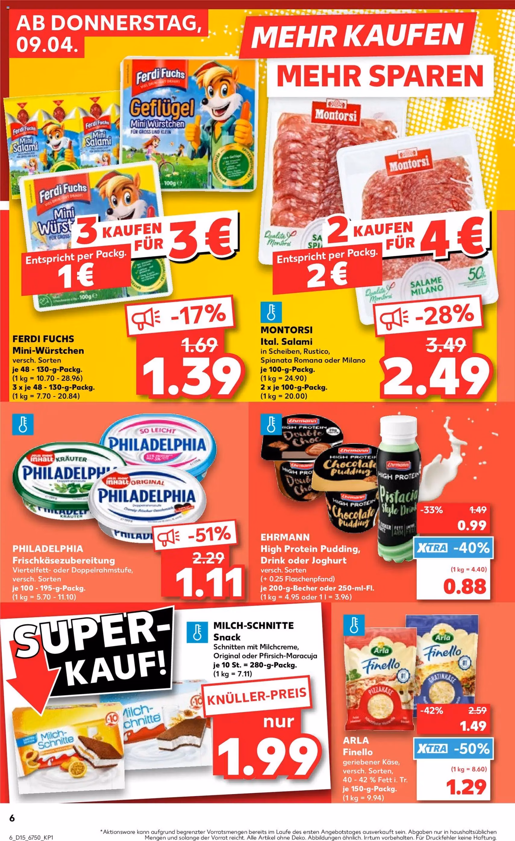 Kaufland Prospekt - Gültiger Prospekt ab 09.04.2026, Seite 6 von insgesamt 58