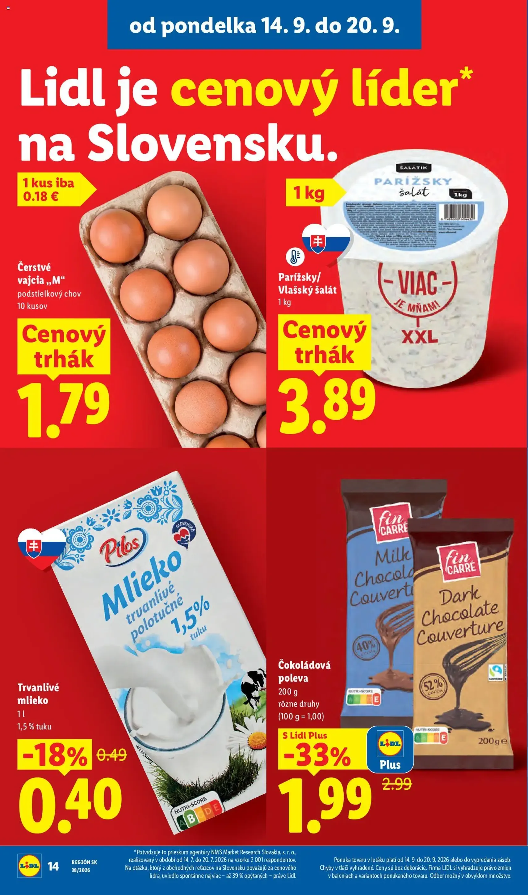 Lidl leták - platný leták od 14.09.2026 strana 20 z 105