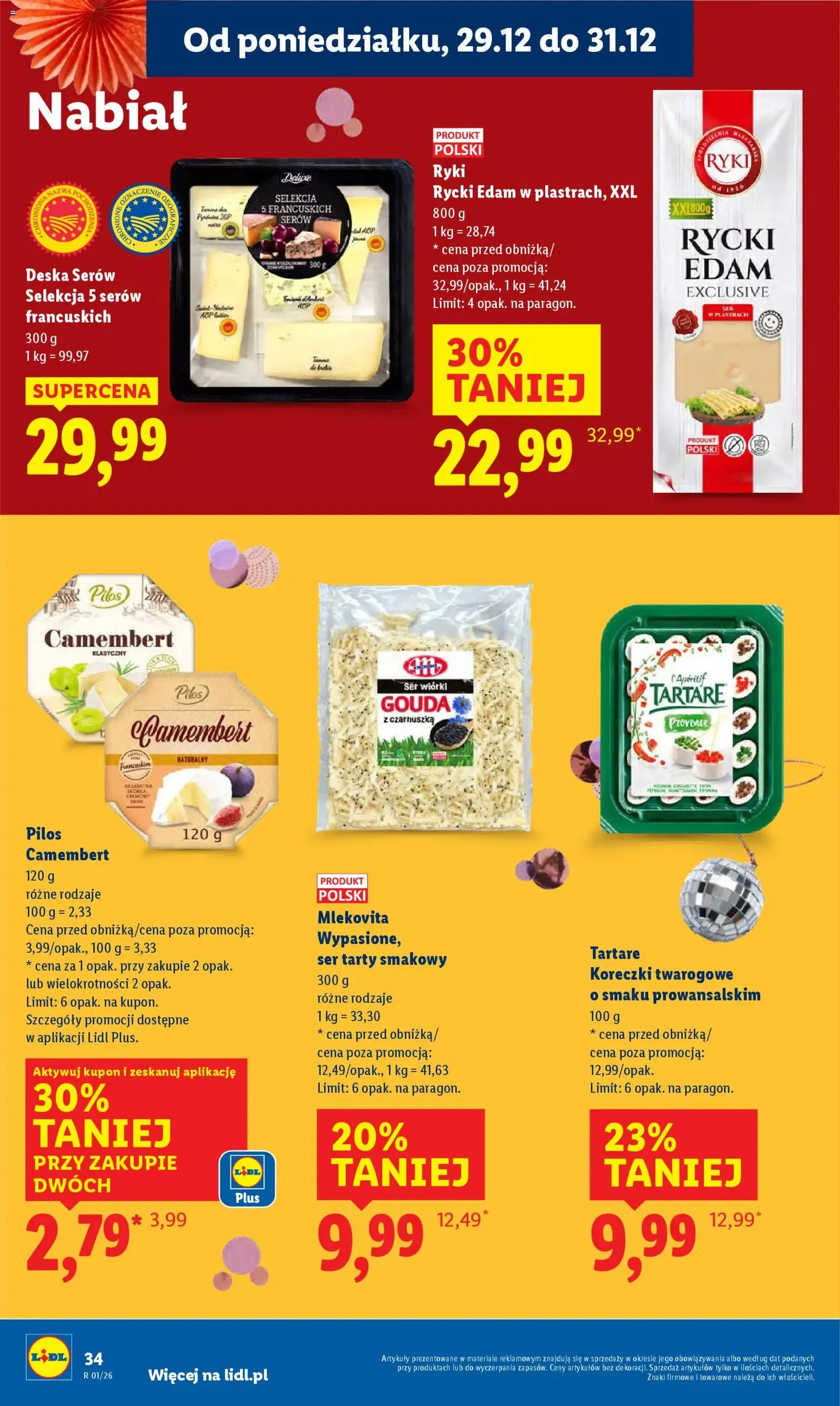 Lidl Gazetka - ważny gazetka od 29.12.2025 strona 34 z 64