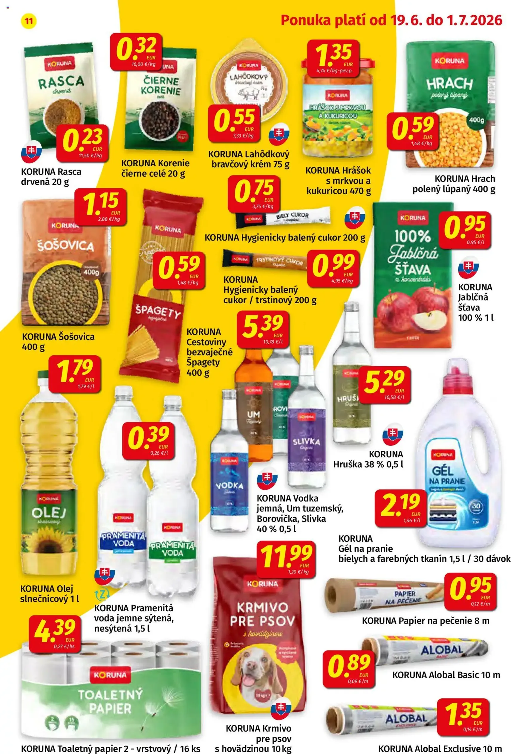 Koruna leták - platný leták od 19.06.2026 strana 11 z 24