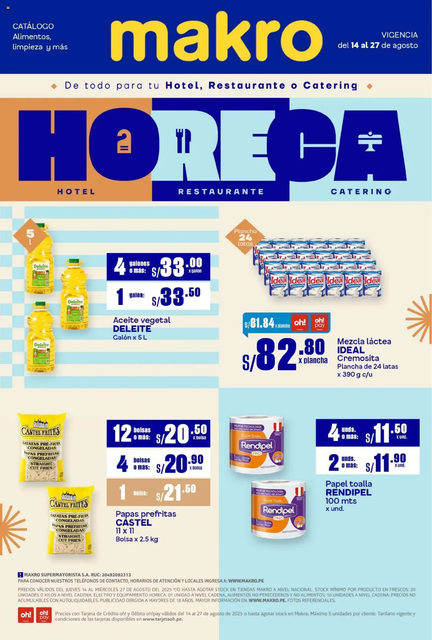 Catálogo Makro - folleto válido desde 14/08/2025 página 1 de 13