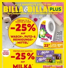 Billa Flugblatt - Prospekt Vorschau gültig ab 06.11.2025