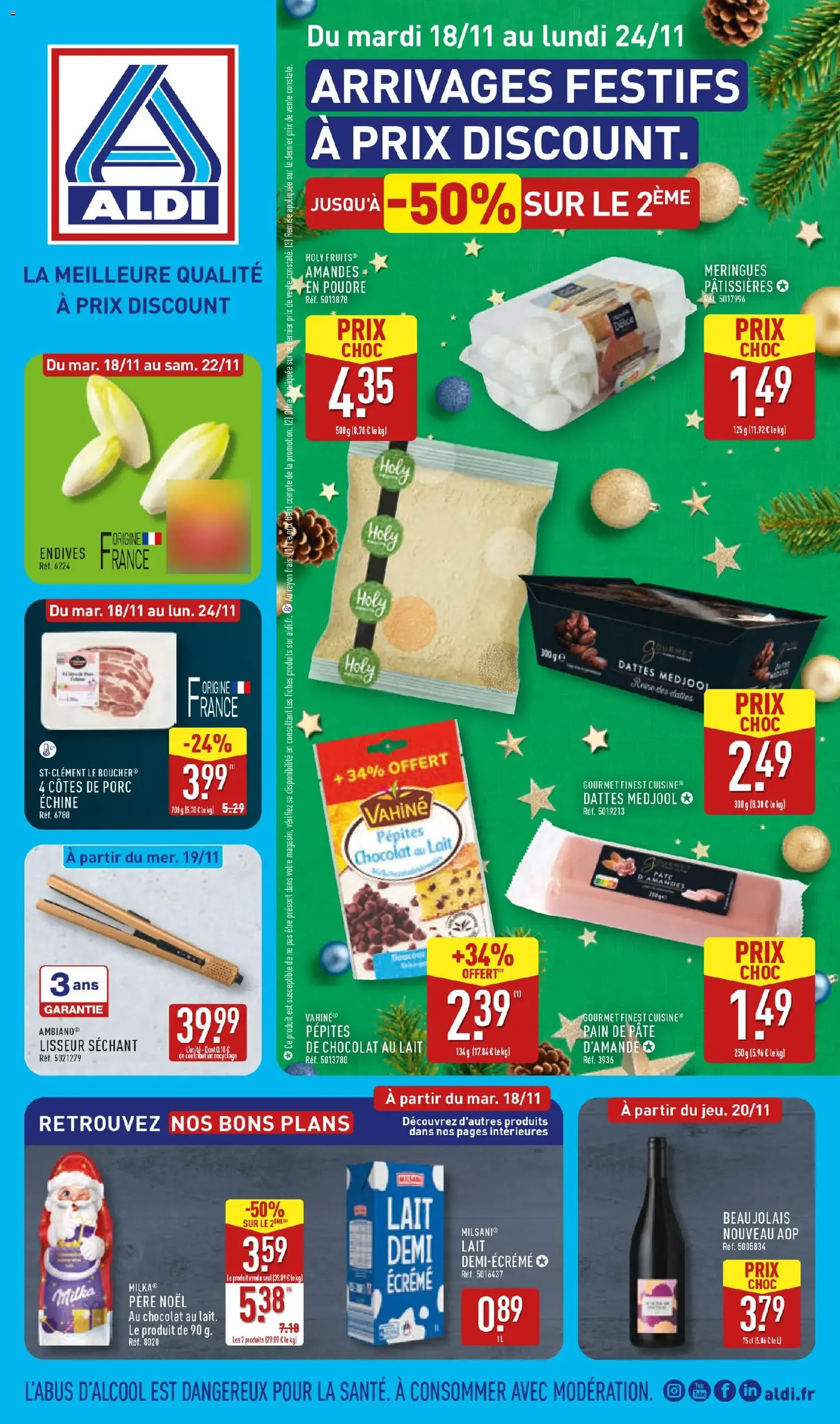 Aldi - Catalogue de la semaine 47 - brochure valable à partir du 18/11/2025, page 1 sur 46