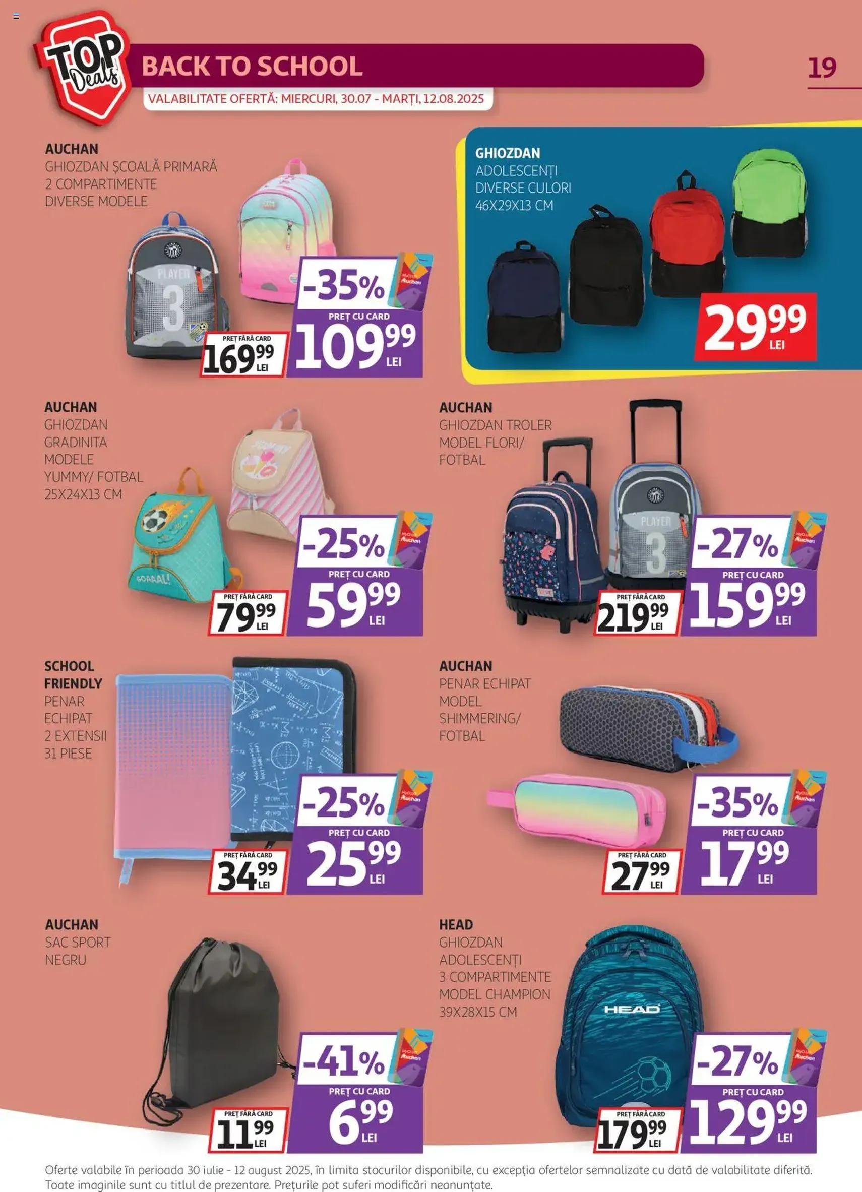 Catalog Auchan - cataloage valabile începând cu 30.07.2025 pagina 19 din 26 Catalog Auchan - cataloage valabile începând cu 30.07.2025 pagina 19 din 26