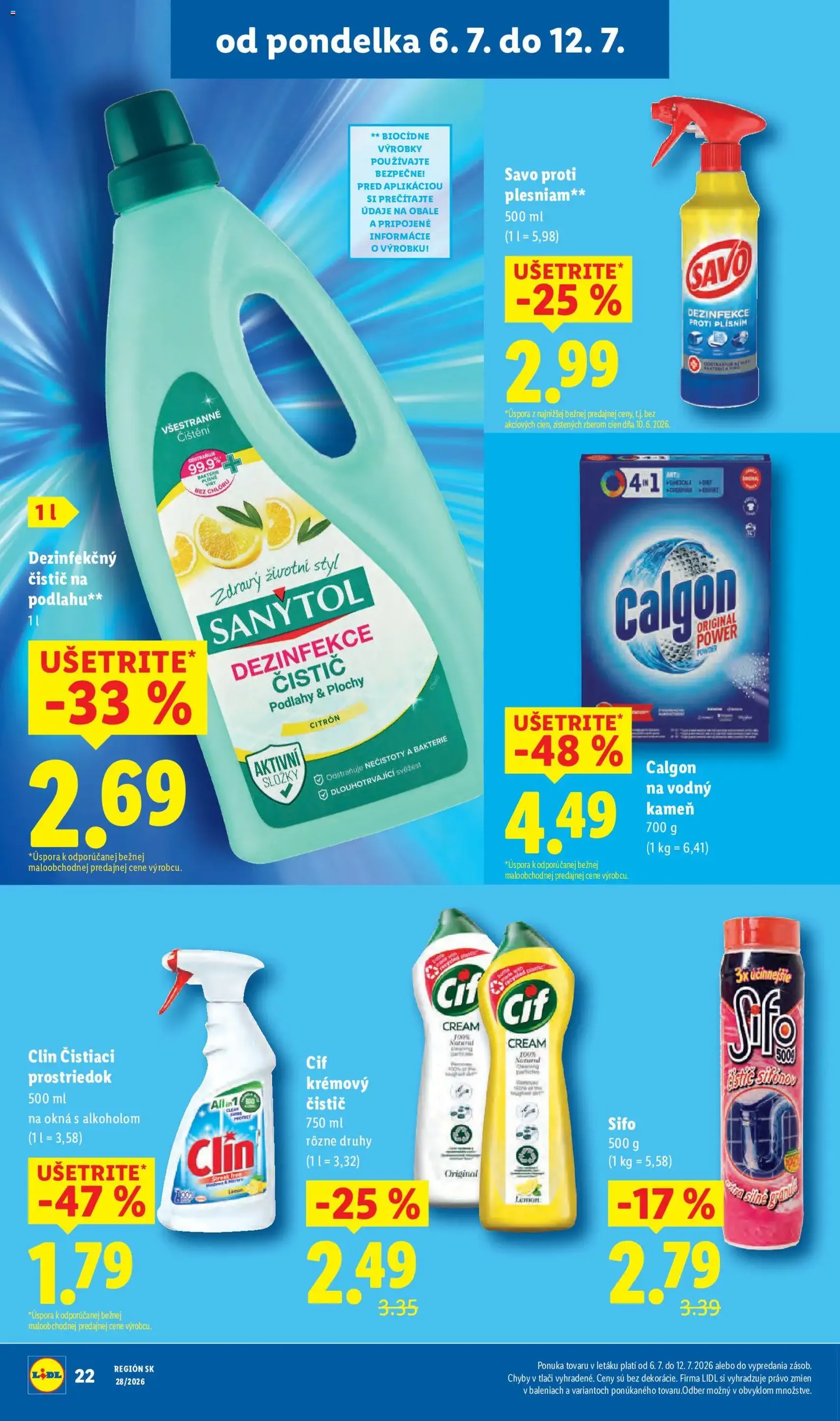Lidl leták - platný leták od 06.07.2026 strana 32 z 109