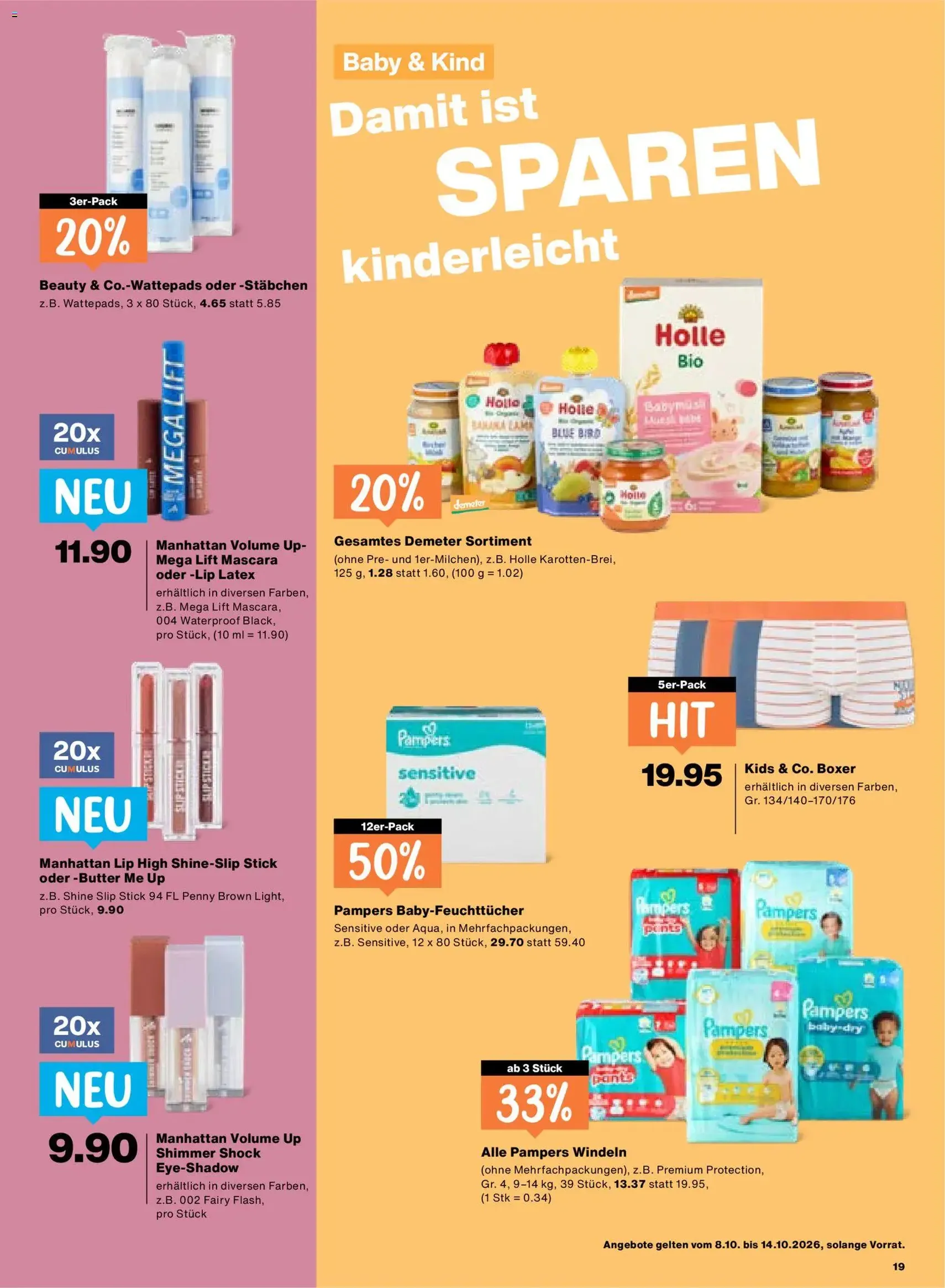 Migros aktionen - Gültiger Prospekt ab 08.10.2026, Seite 19 von insgesamt 24