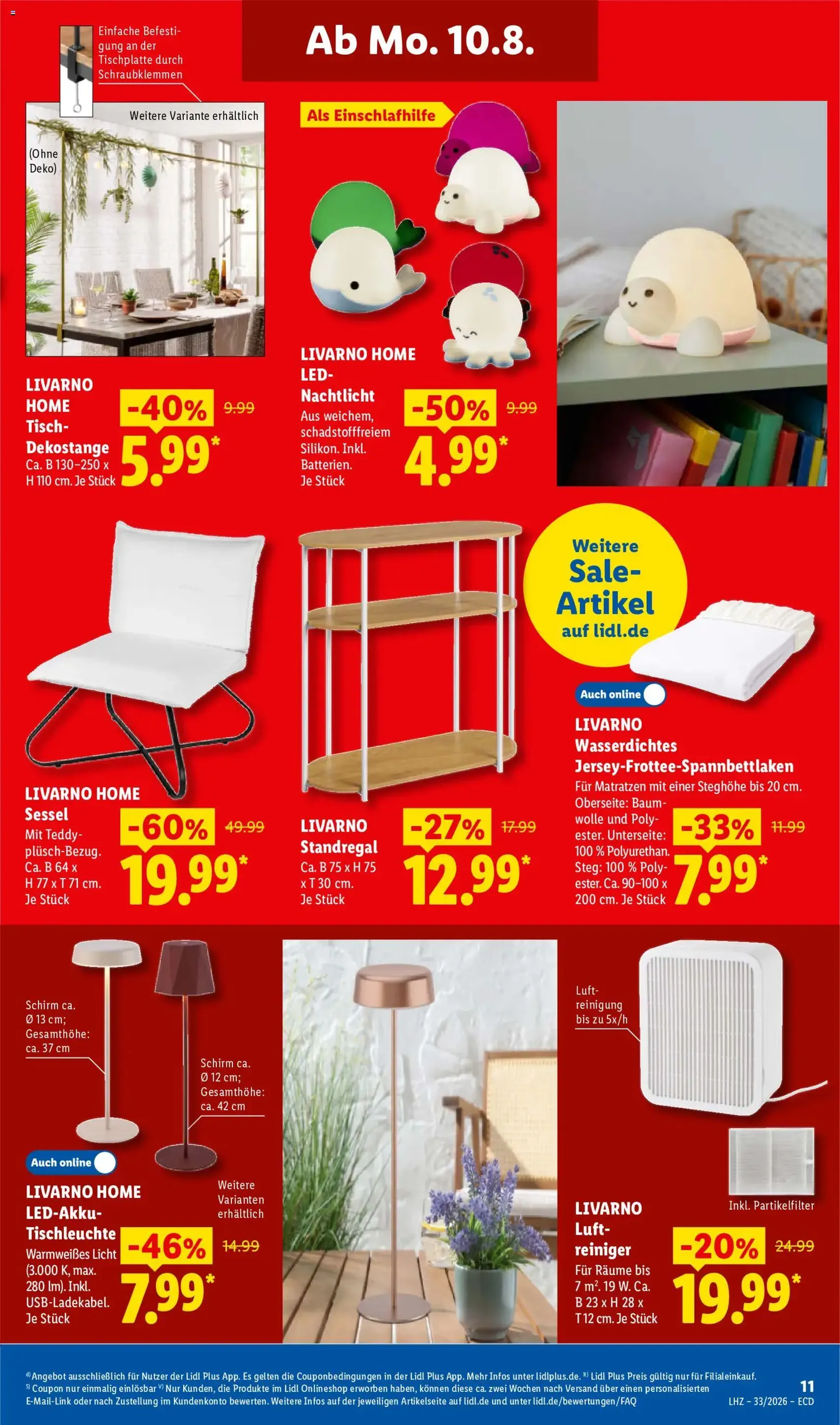 Lidl Prospekt - Gültiger Prospekt ab 10.08.2026, Seite 27 von insgesamt 73