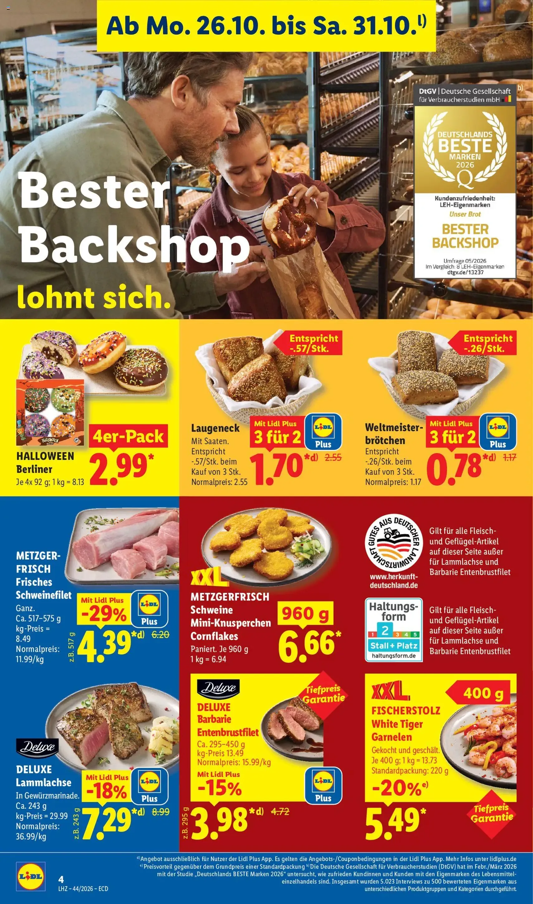 Lidl Prospekt - Gültiger Prospekt ab 26.10.2026, Seite 10 von insgesamt 72