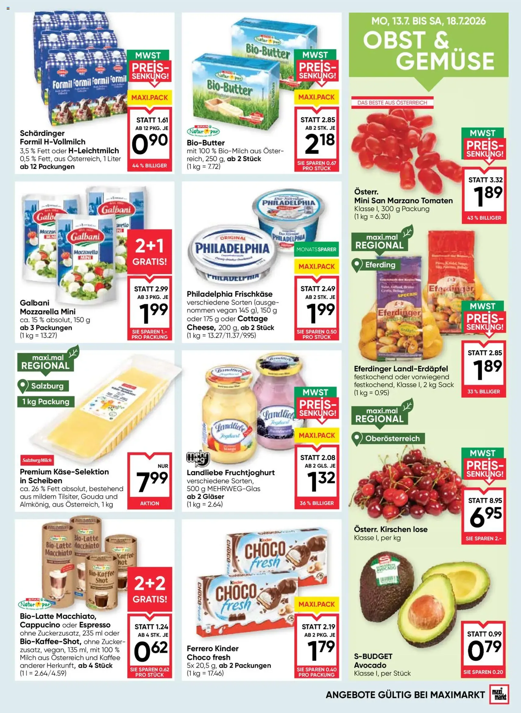 Maximarkt Flugblatt - Gültiger Prospekt ab 16.07.2026, Seite 9 von insgesamt 24