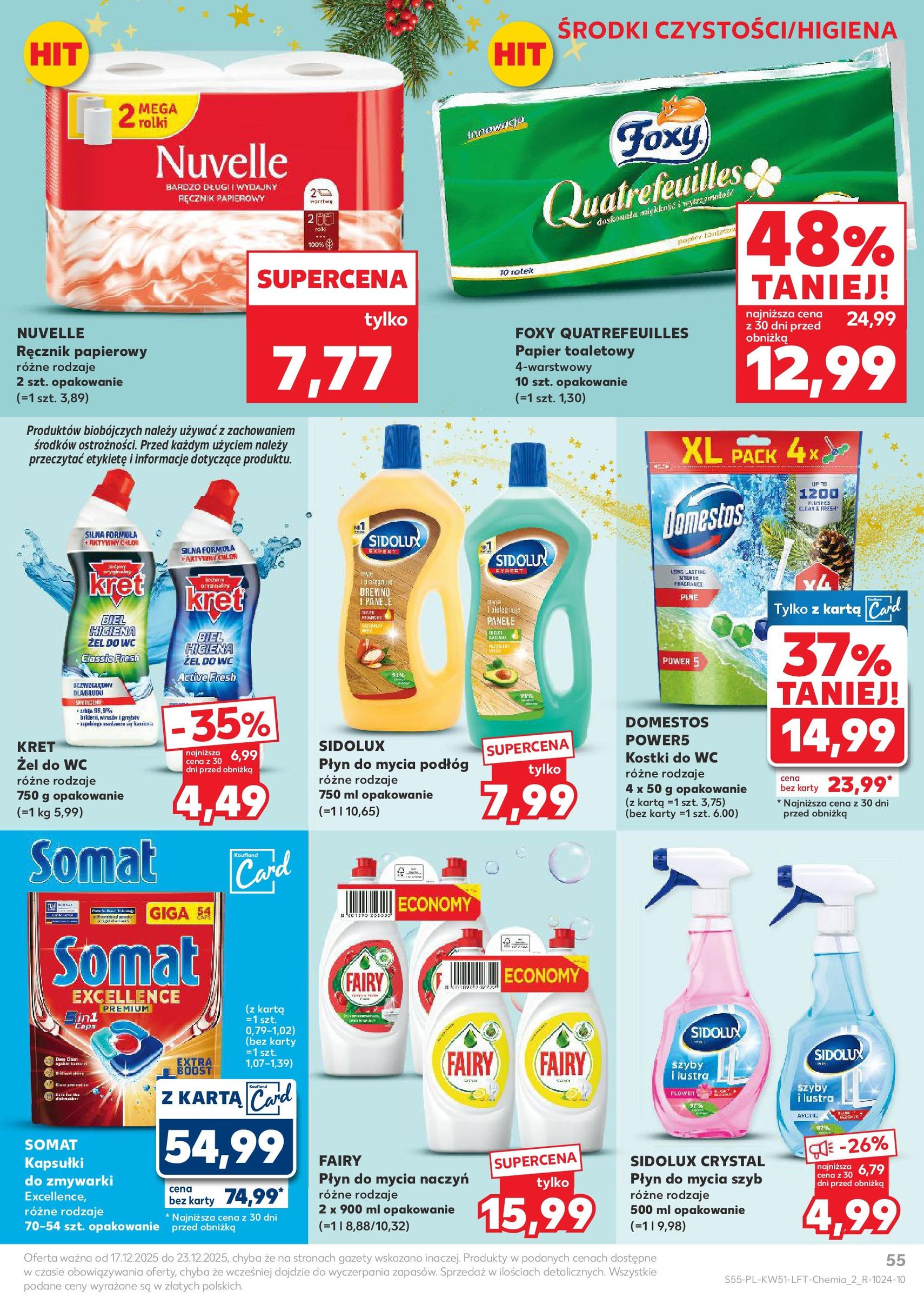 Kaufland gazetka - ważny gazetka od 17.12.2025 strona 55 z 64