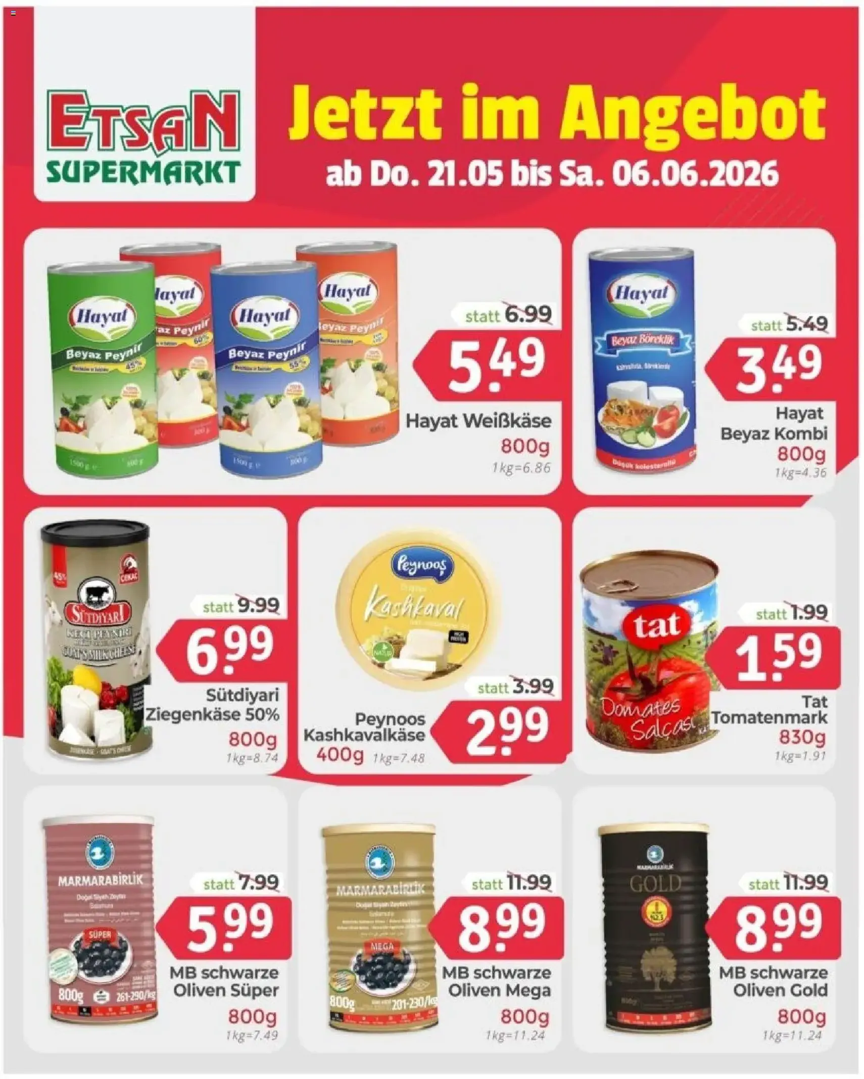 ETSAN - Hayat Tee in Aktion - Gültiger Prospekt ab 01.01.2026, Seite 3 von insgesamt 9