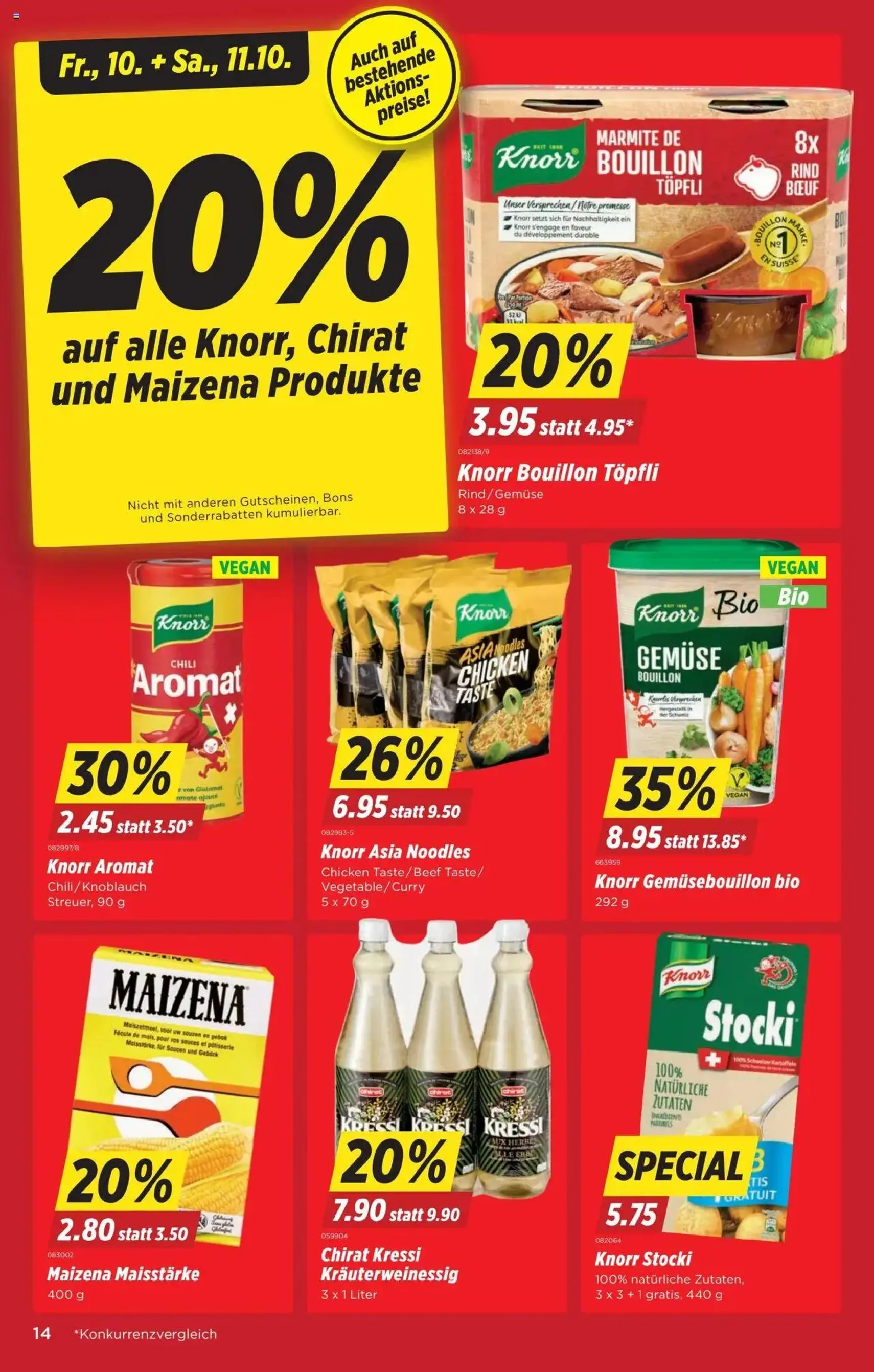Denner Aktionen - Gültiger Prospekt ab 07.10.2025, Seite 14 von insgesamt 24