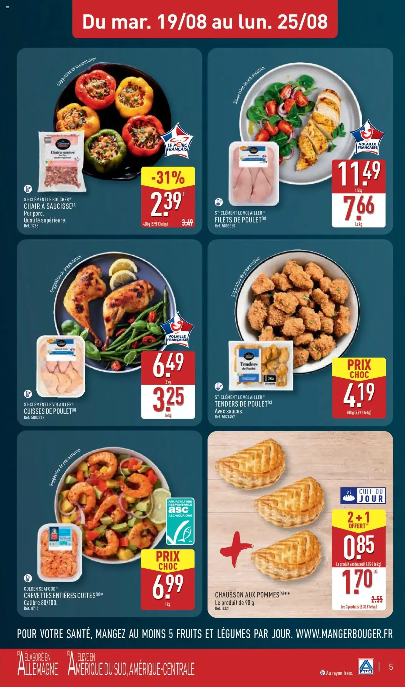 Aldi catalogue semaine 34 - brochure valable à partir du 19/08/2025, page 7 sur 43 Aldi catalogue semaine 34 - brochure valable à partir du 19/08/2025, page 7 sur 43