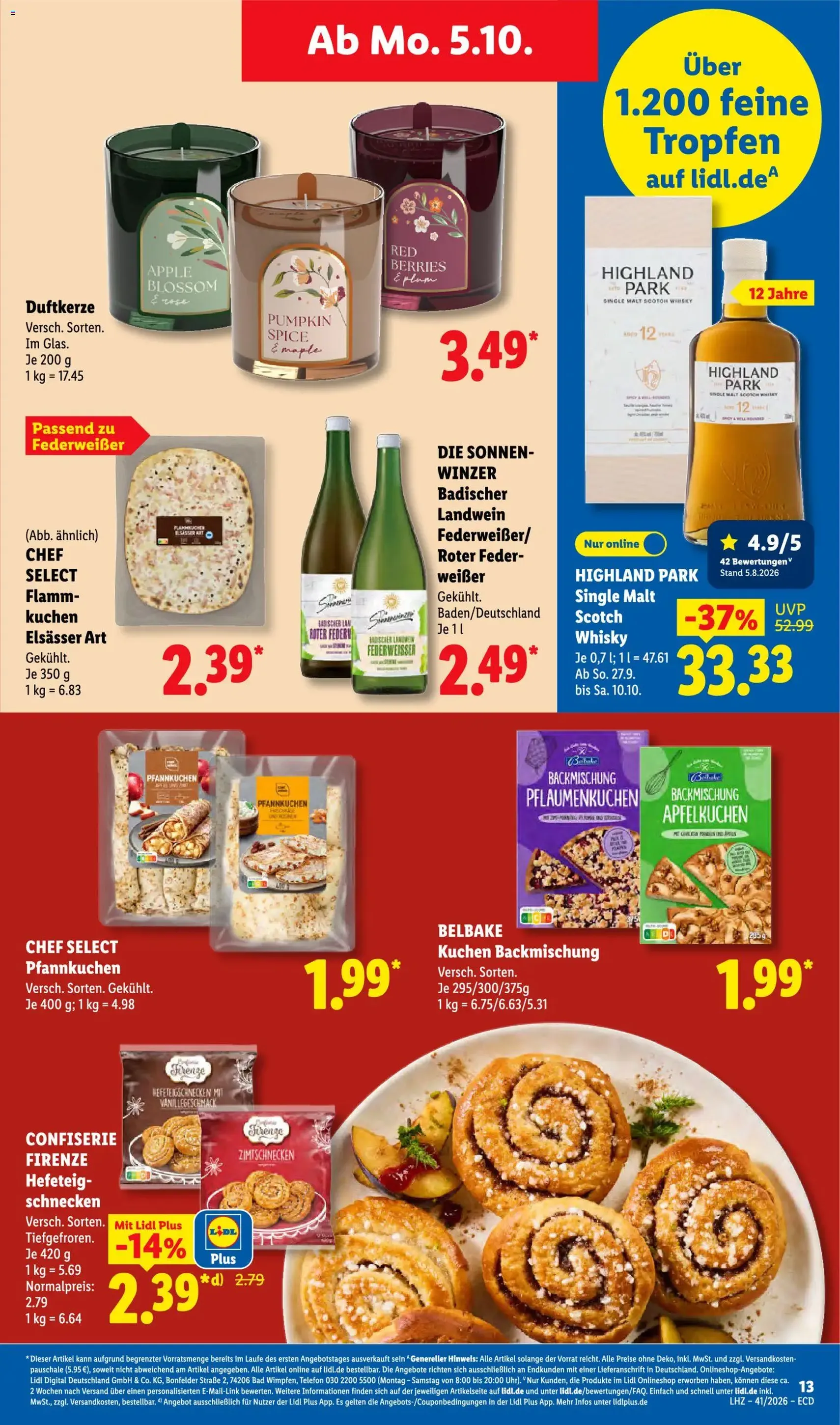 Lidl Prospekt - Gültiger Prospekt ab 05.10.2026, Seite 23 von insgesamt 69