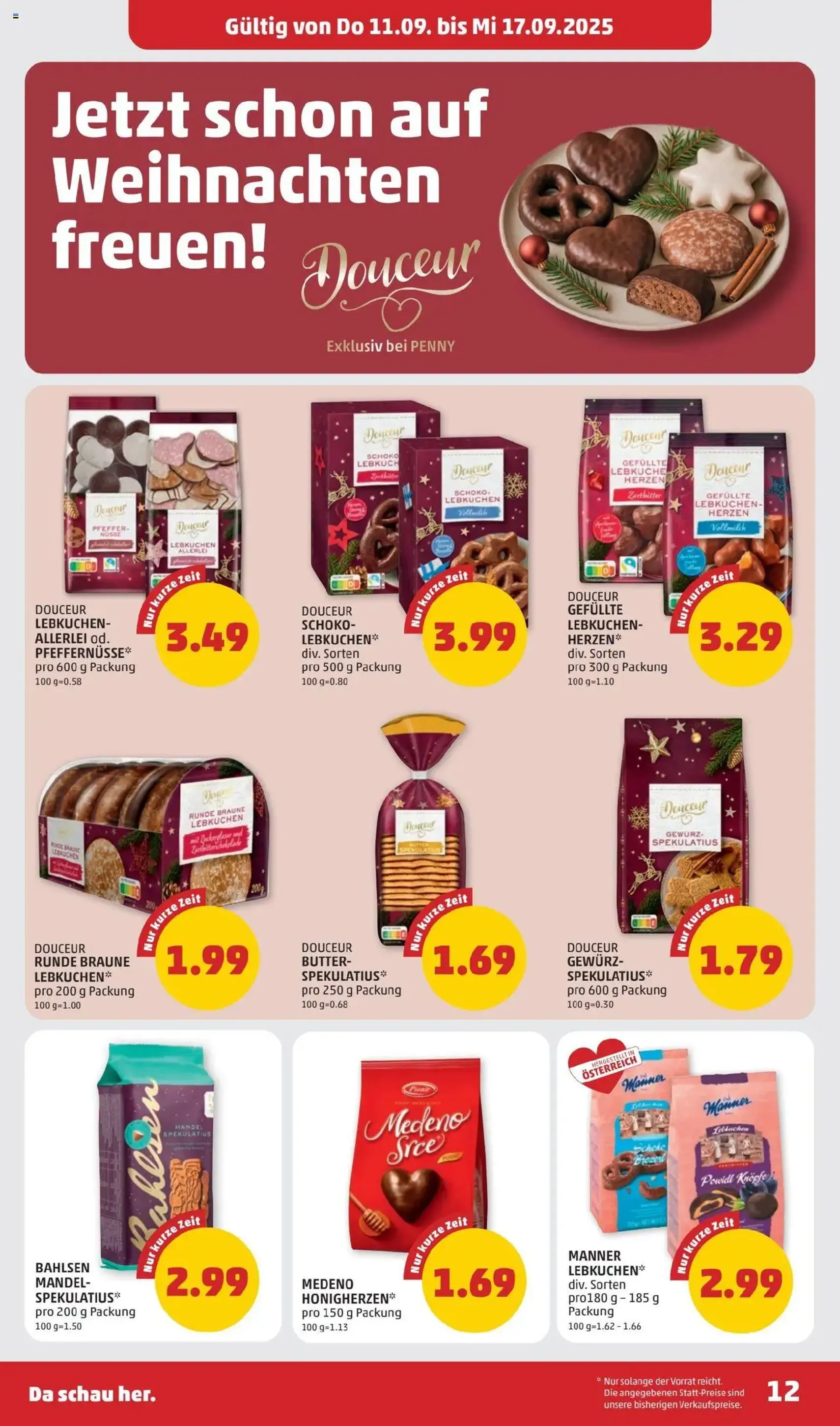 Penny Markt Flugblatt - Gültiger Prospekt ab 11.09.2025, Seite 12 von insgesamt 28 Penny Markt Flugblatt - Gültiger Prospekt ab 11.09.2025, Seite 12 von insgesamt 28
