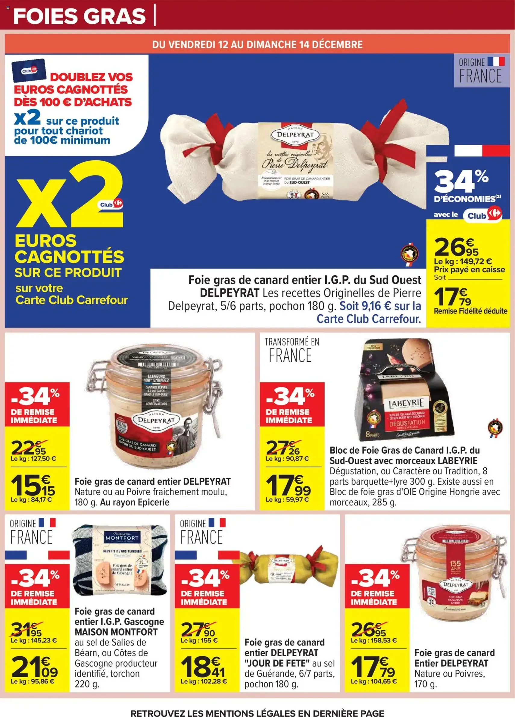 Carrefour catalogue semaine 50 - brochure valable à partir du 09/12/2025, page 77 sur 104