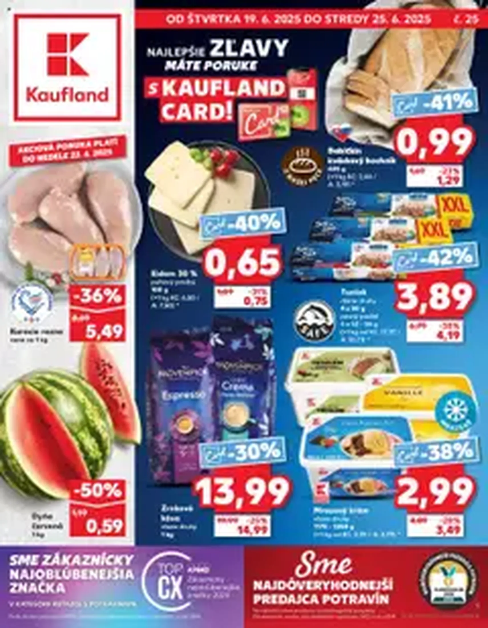 Kaufland Bratislava-Petržalka - platný leták od 19.06.2025 strana 1 z 1