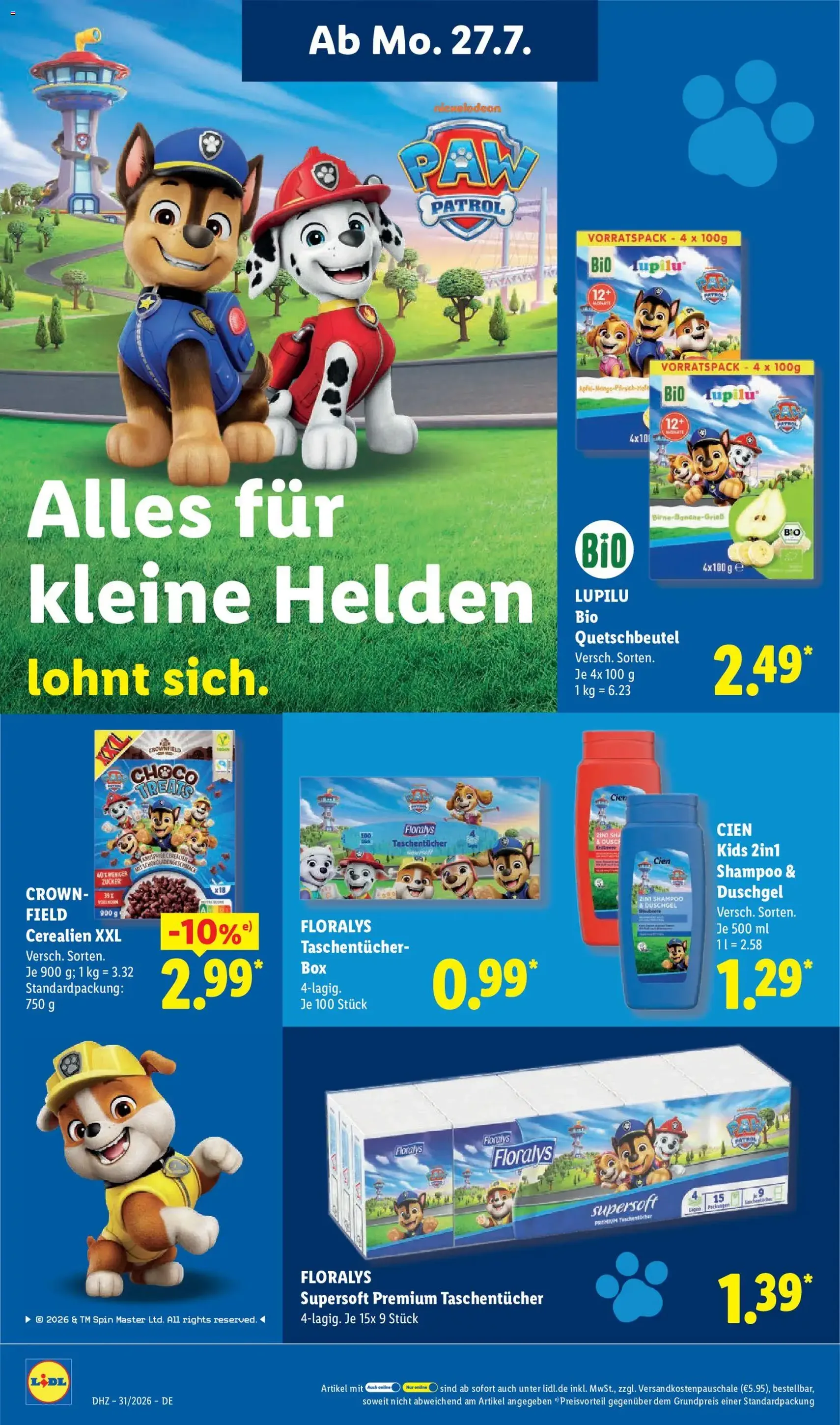 Lidl Prospekt - Gültiger Prospekt ab 27.07.2026, Seite 18 von insgesamt 69