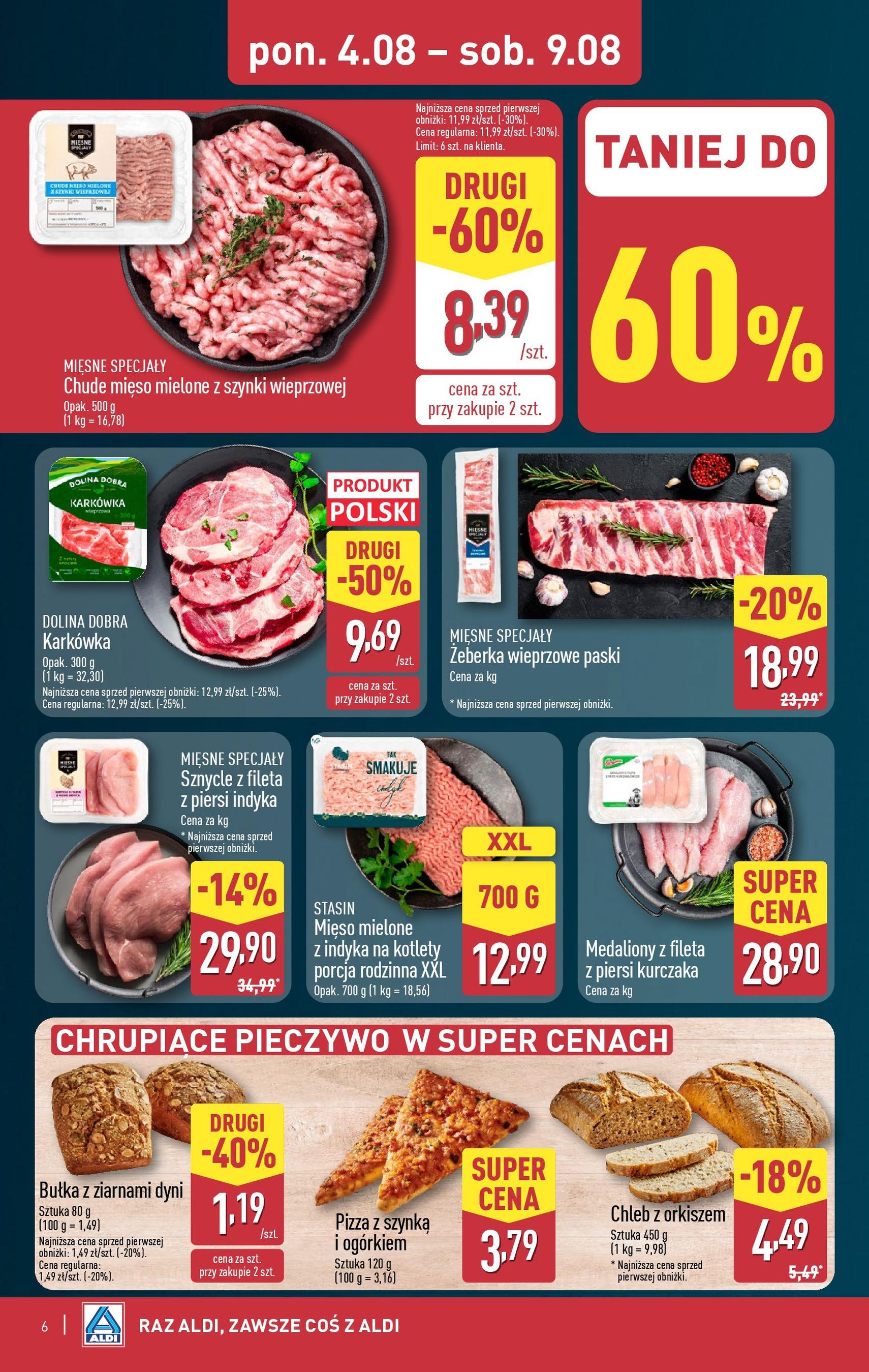 Aldi Gazetka - ważny gazetka od 04.08.2025 strona 6 z 42 Aldi Gazetka - ważny gazetka od 04.08.2025 strona 6 z 42