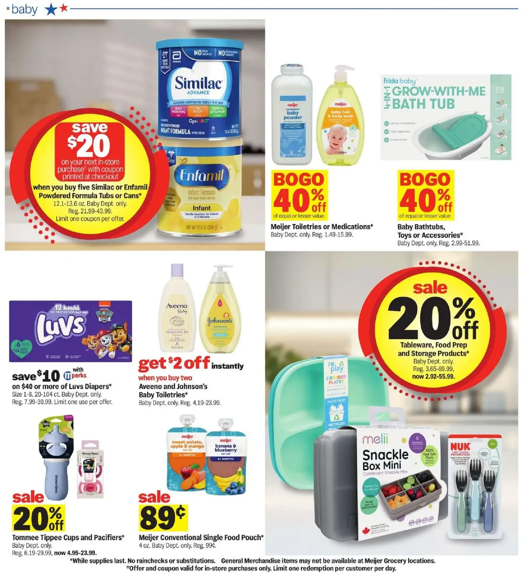 Meijer Weekly Ad - valid flyer from 07/29/2026, page 35 of 42