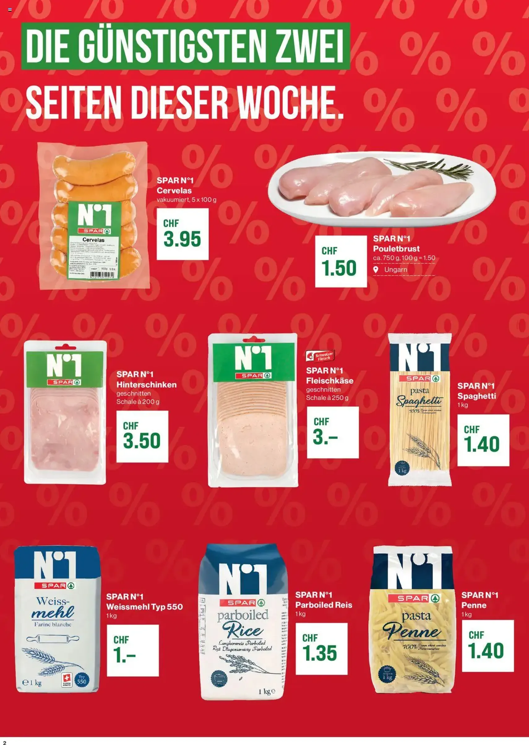 SPAR Aktionen - Gültiger Prospekt ab 04.09.2025, Seite 2 von insgesamt 26 SPAR Aktionen - Gültiger Prospekt ab 04.09.2025, Seite 2 von insgesamt 26