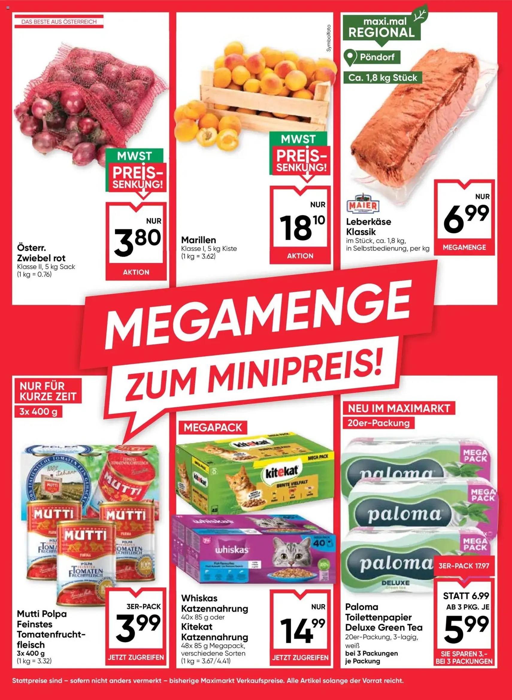 Maximarkt Flugblatt - Gültiger Prospekt ab 09.07.2026, Seite 14 von insgesamt 24